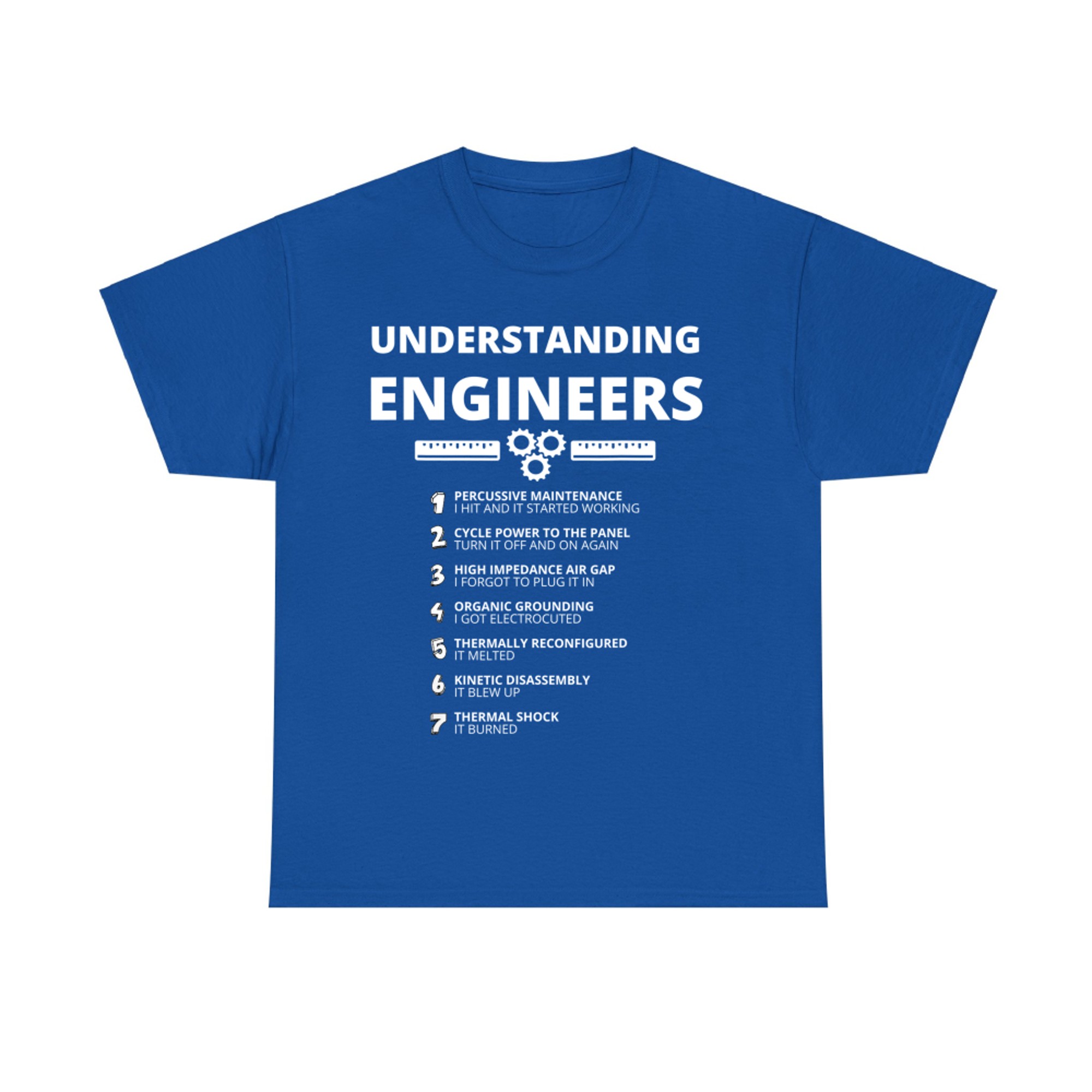 Understanding Engineers Funny Sarcastic Engineering T-Shirt