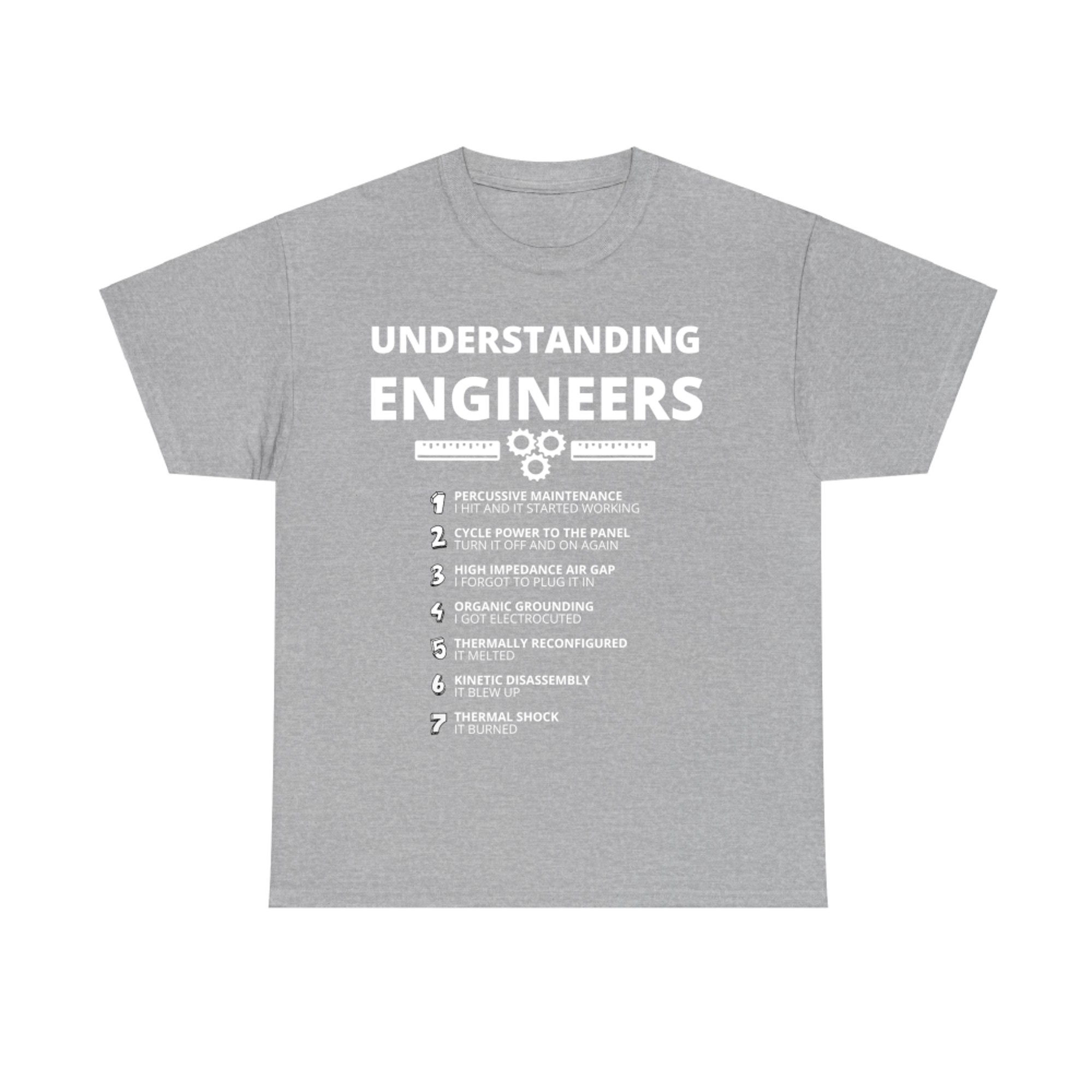 Understanding Engineers Funny Sarcastic Engineering T-Shirt