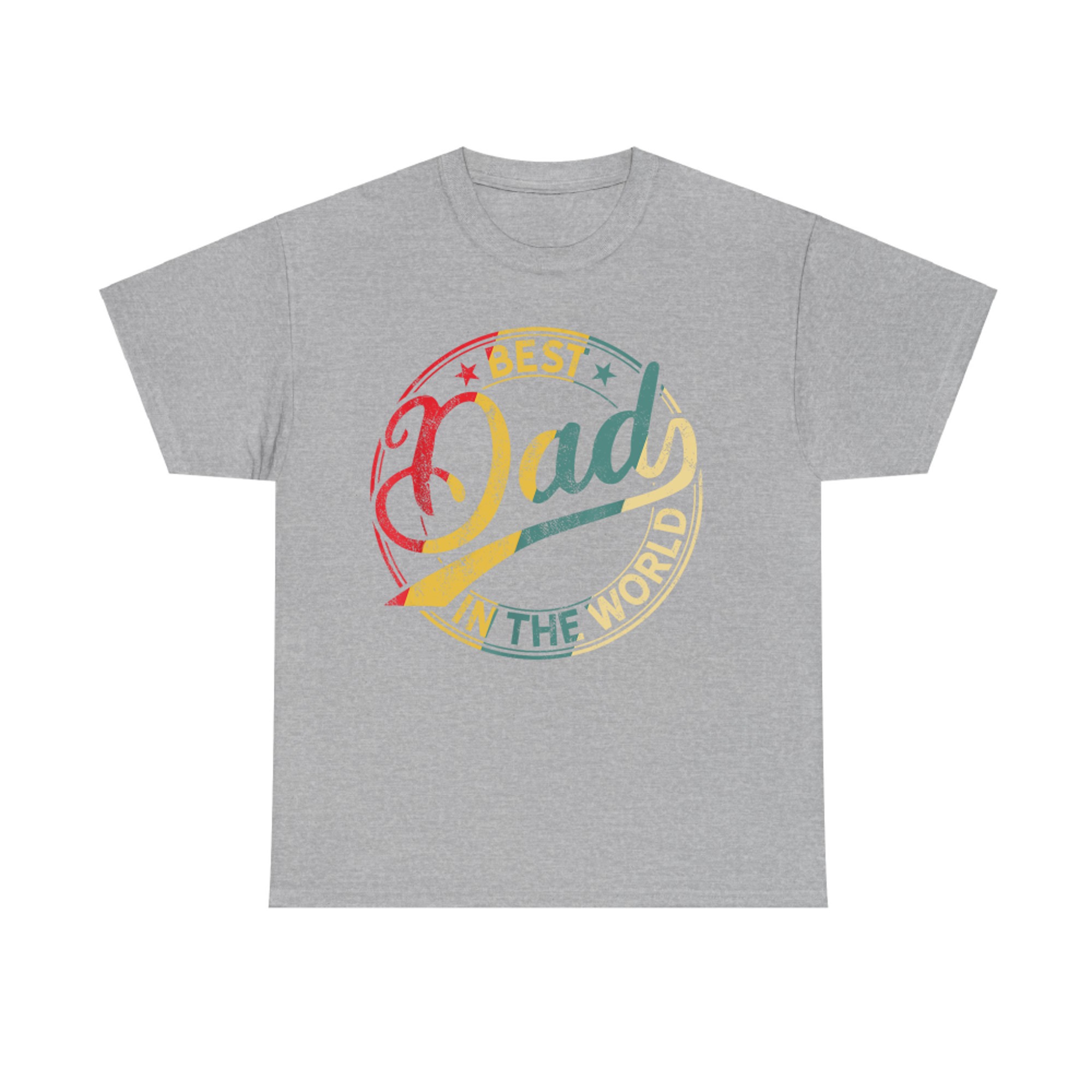 Best Dad In The World Vintage Father’s Day Retro T-Shirt