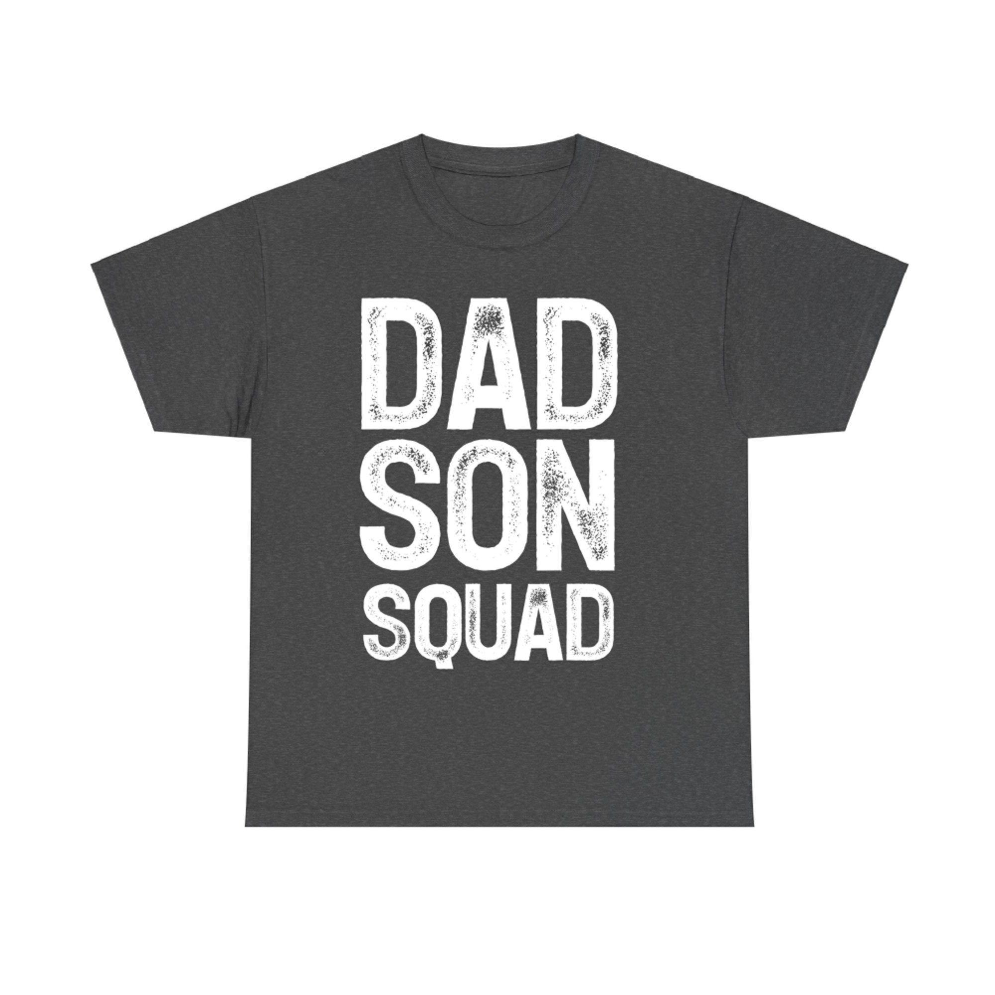 Dad Son Squad Matching Father Son Gift Father's Day T-Shirt