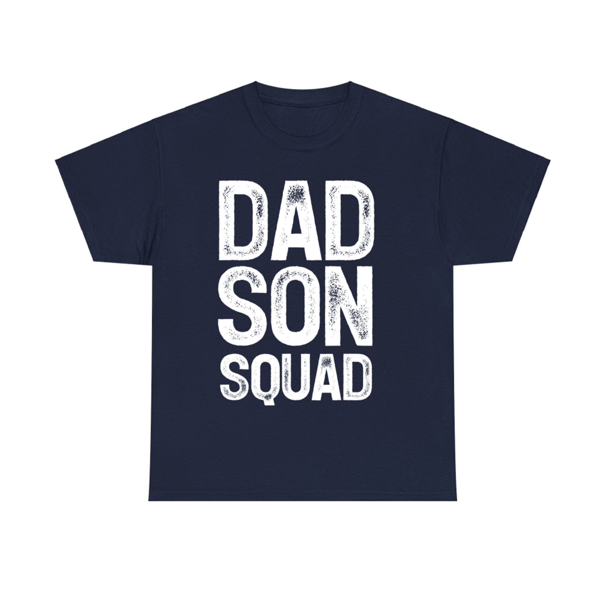 Dad Son Squad Matching Father Son Gift Father's Day T-Shirt
