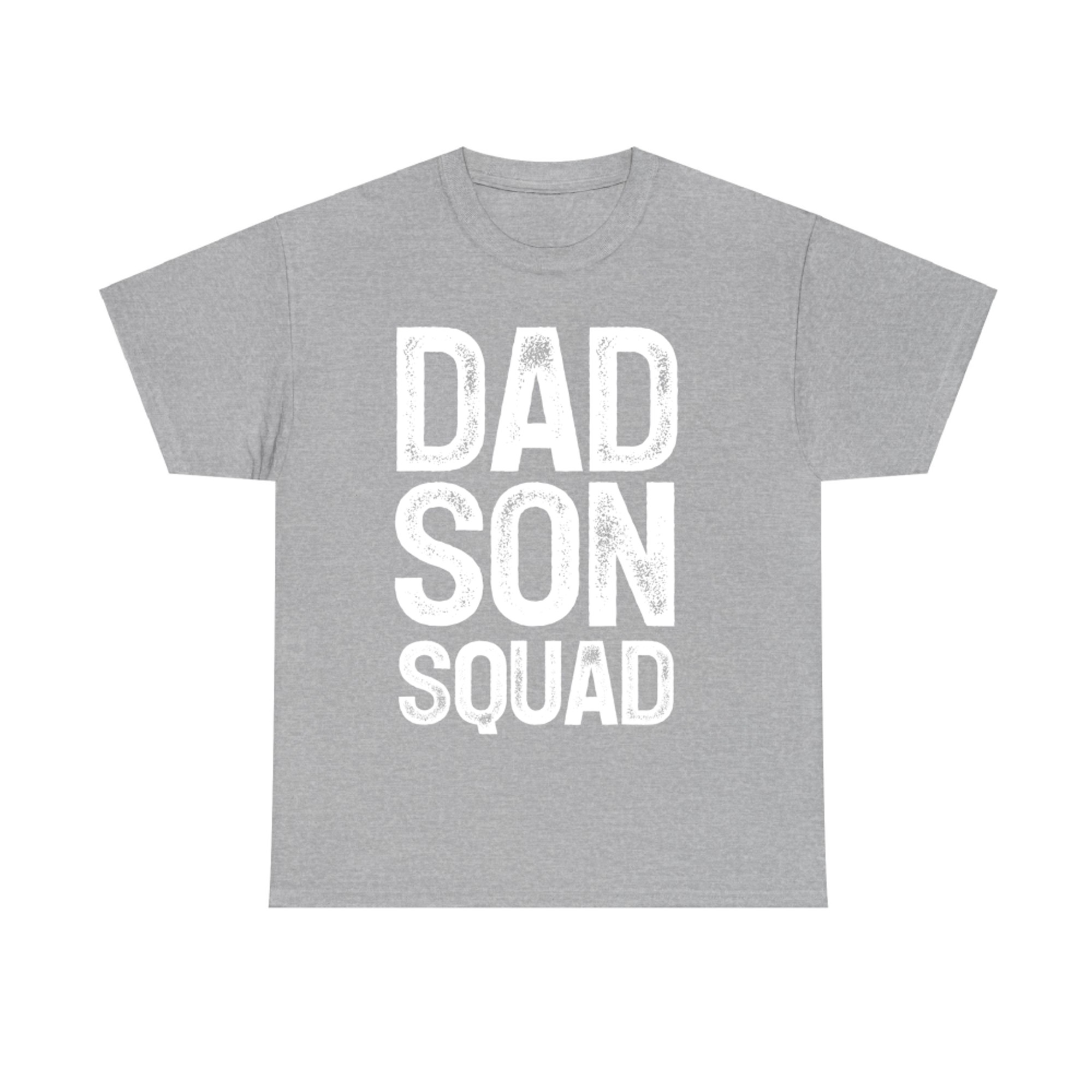 Dad Son Squad Matching Father Son Gift Father's Day T-Shirt