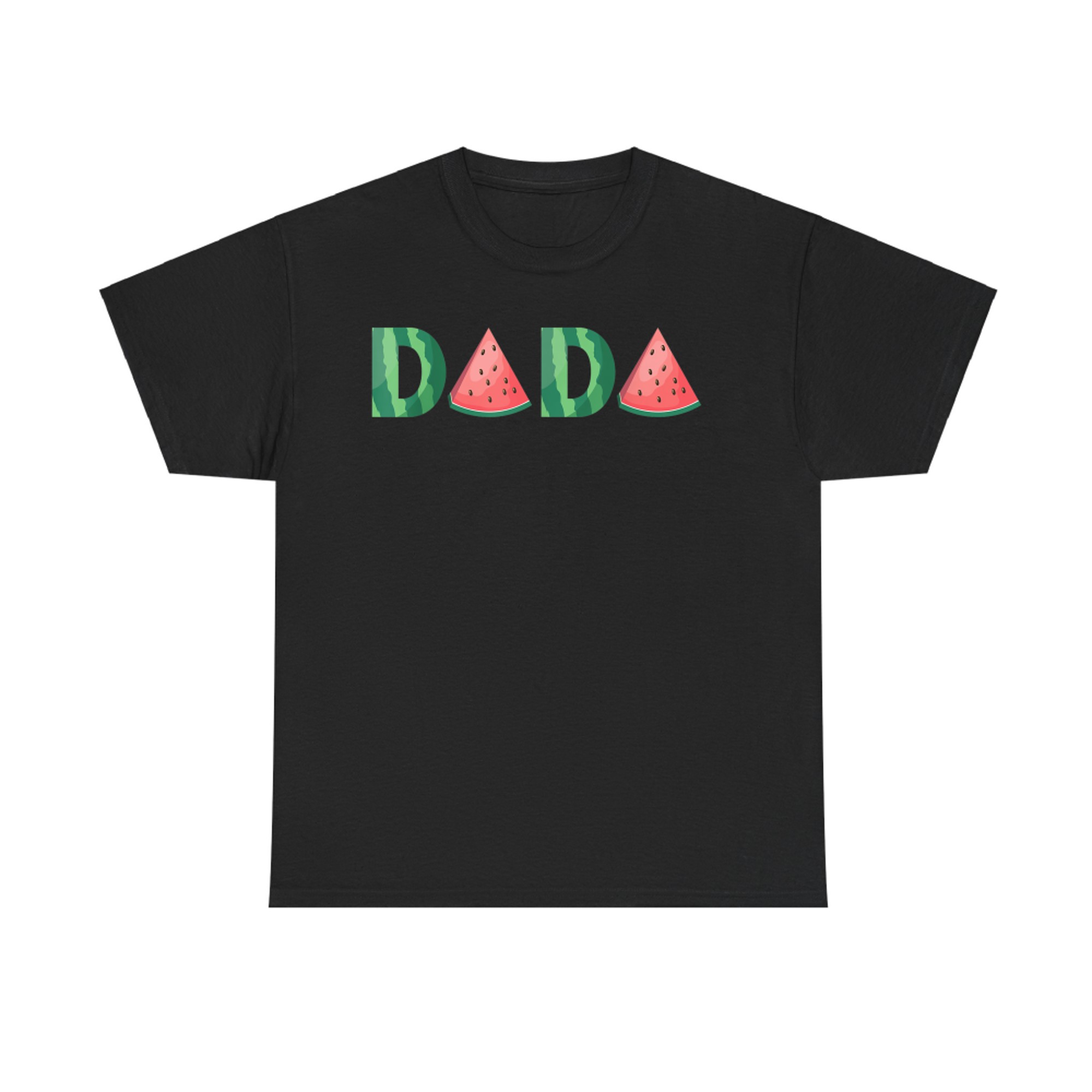 Dada Watermelon Funny Dad Summer Cute Father’s Day Fruit T-Shirt
