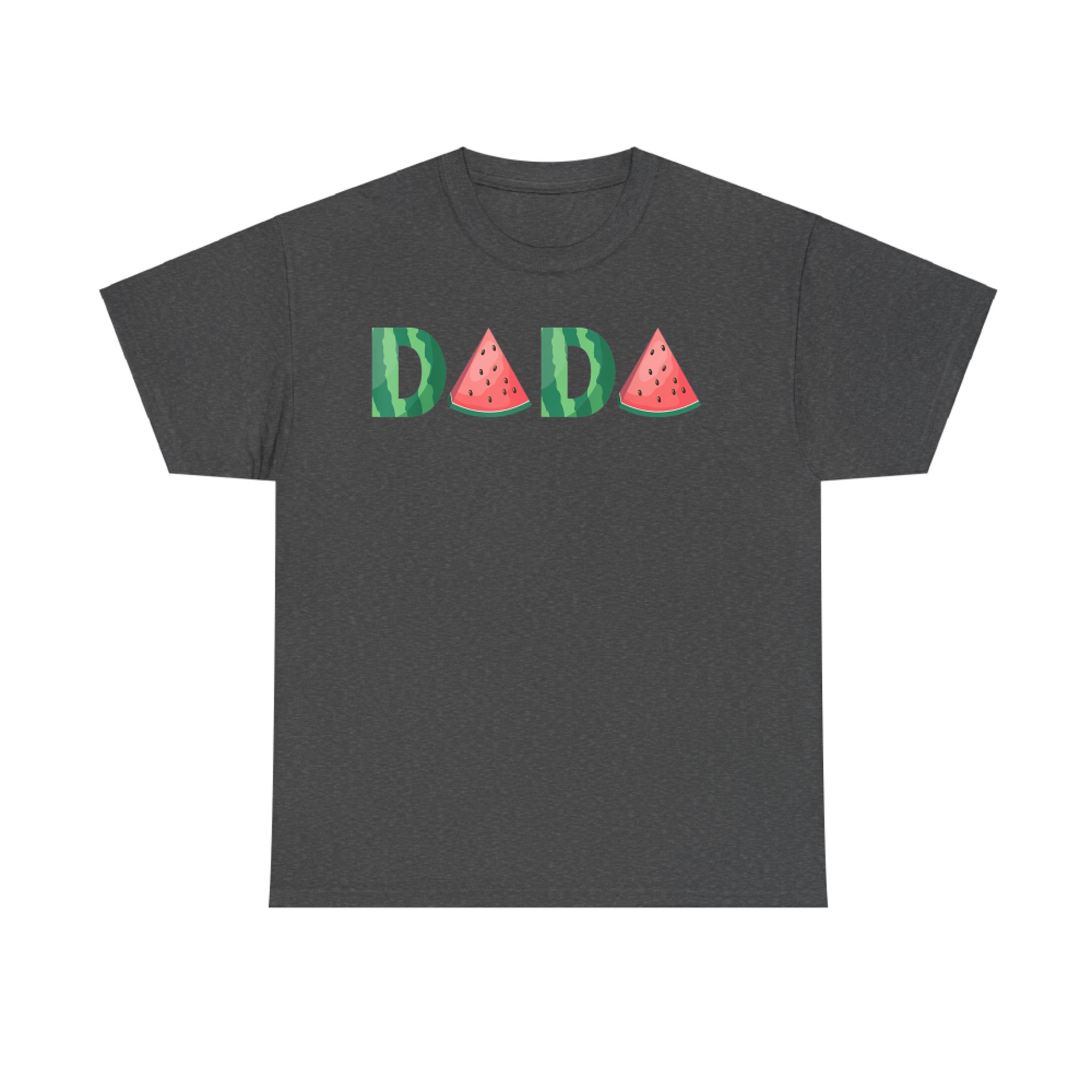 Dada Watermelon Funny Dad Summer Cute Father’s Day Fruit T-Shirt