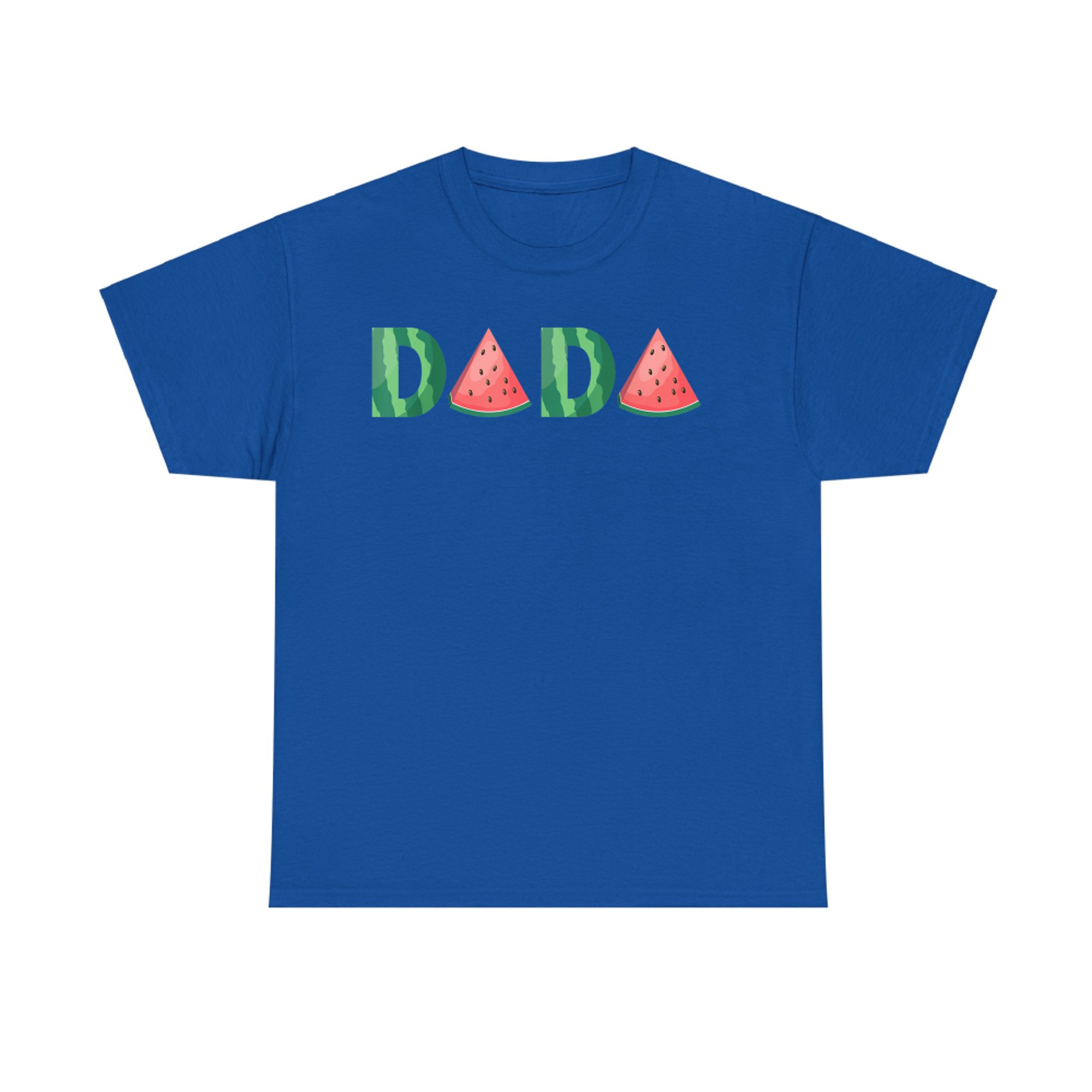 Dada Watermelon Funny Dad Summer Cute Father’s Day Fruit T-Shirt