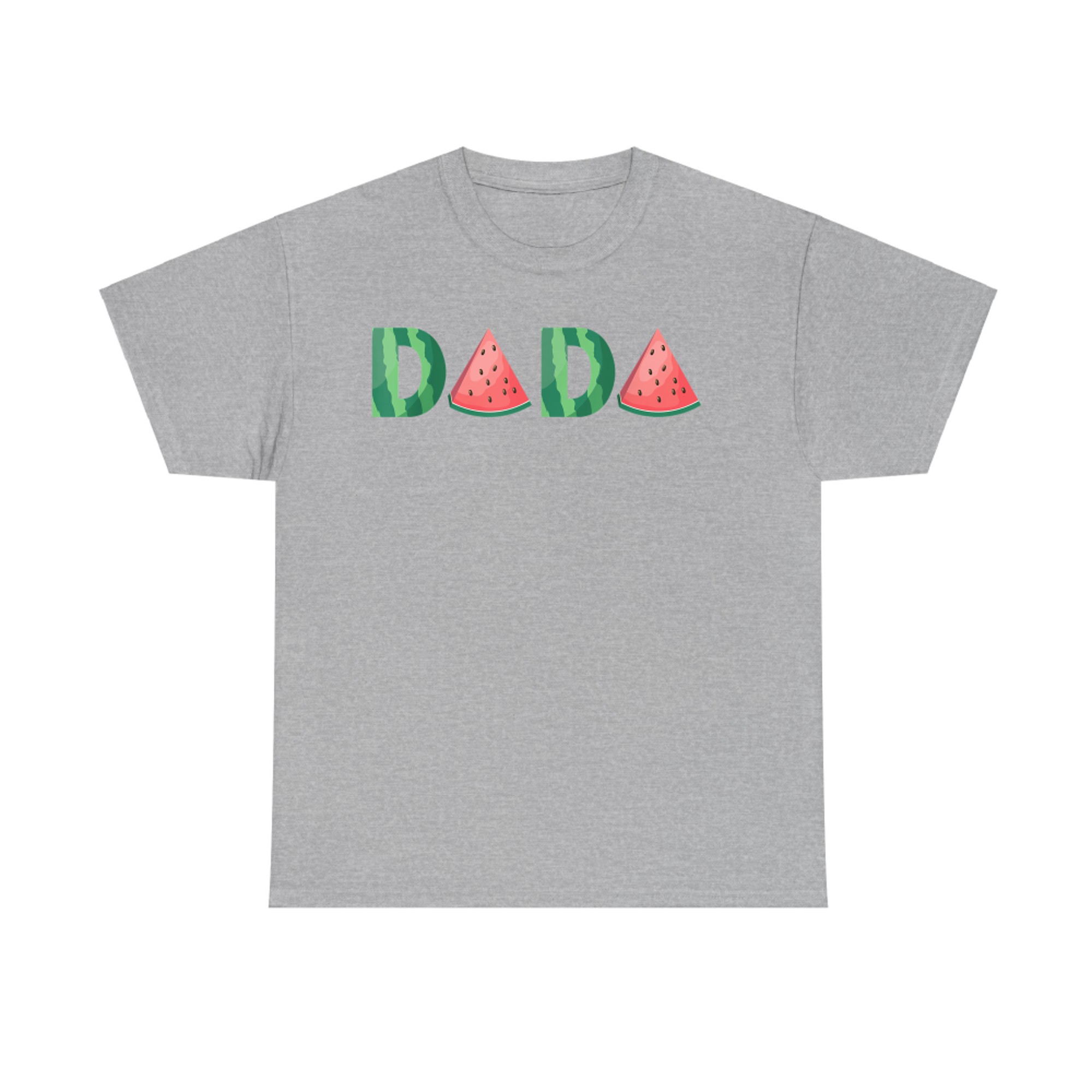 Dada Watermelon Funny Dad Summer Cute Father’s Day Fruit T-Shirt