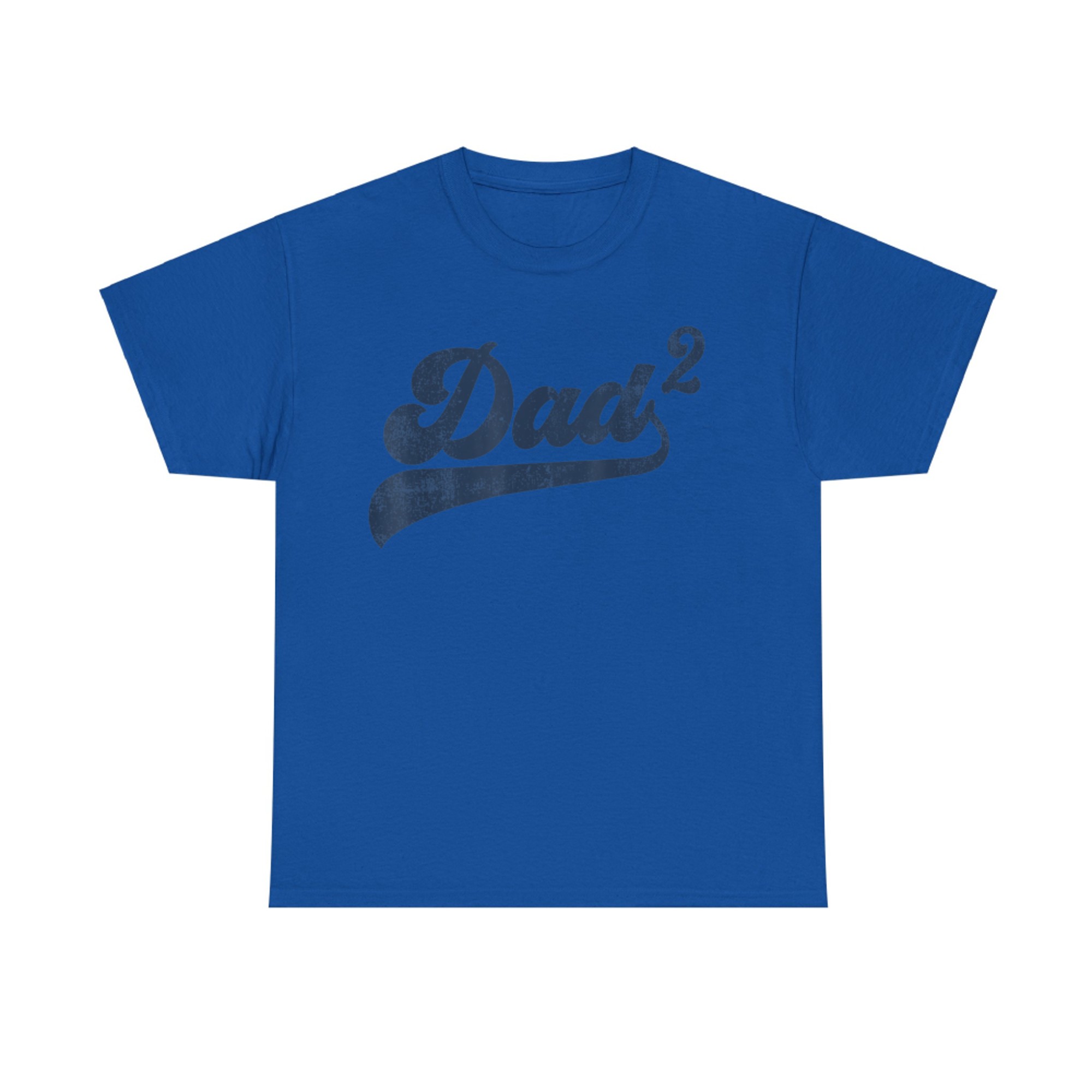 DadFunny Dad Squared Gift Father Of Two Second Time Dad T-Shirt