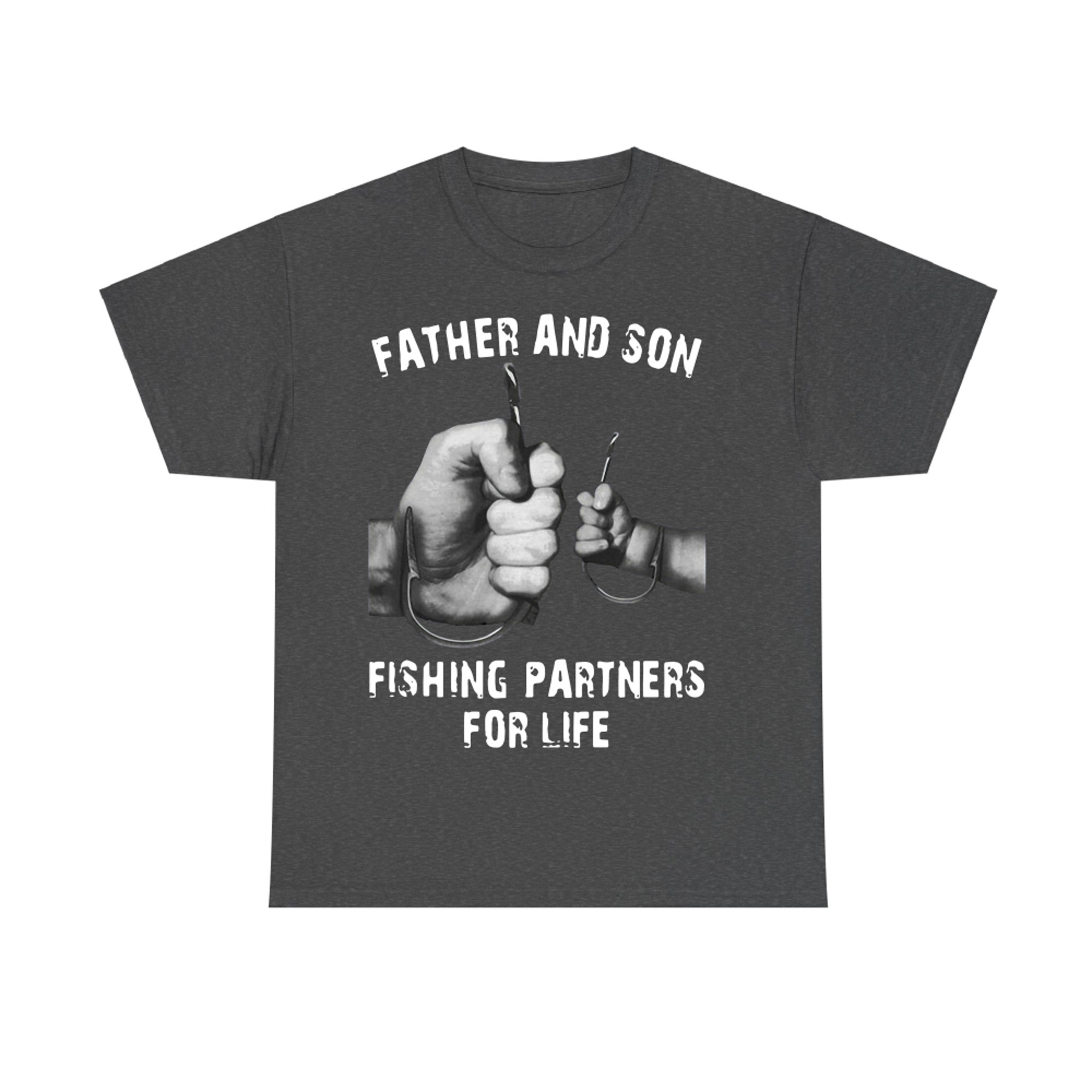 Father and Son Fishing Partners for Life Father's Day
