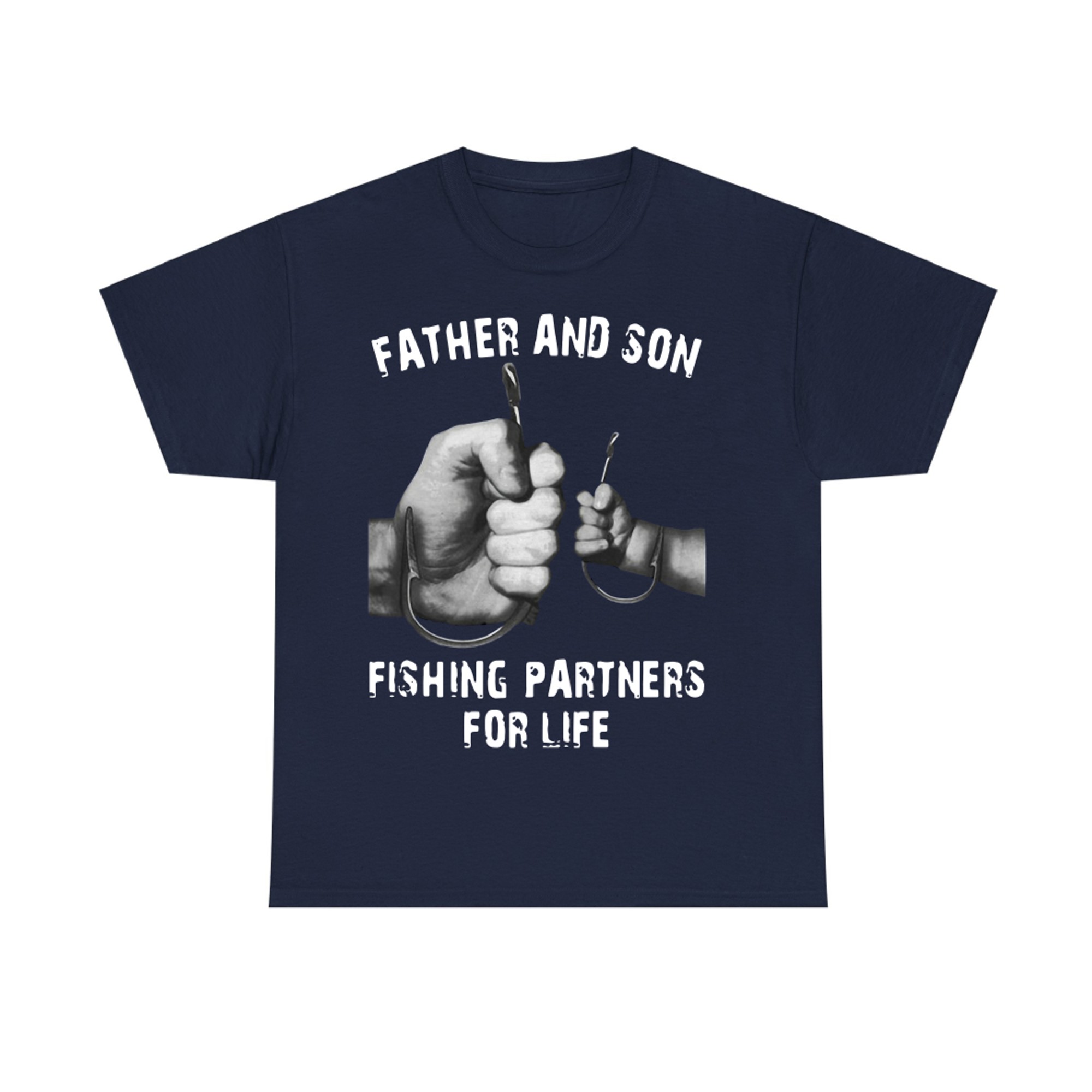 Father and Son Fishing Partners for Life Father's Day