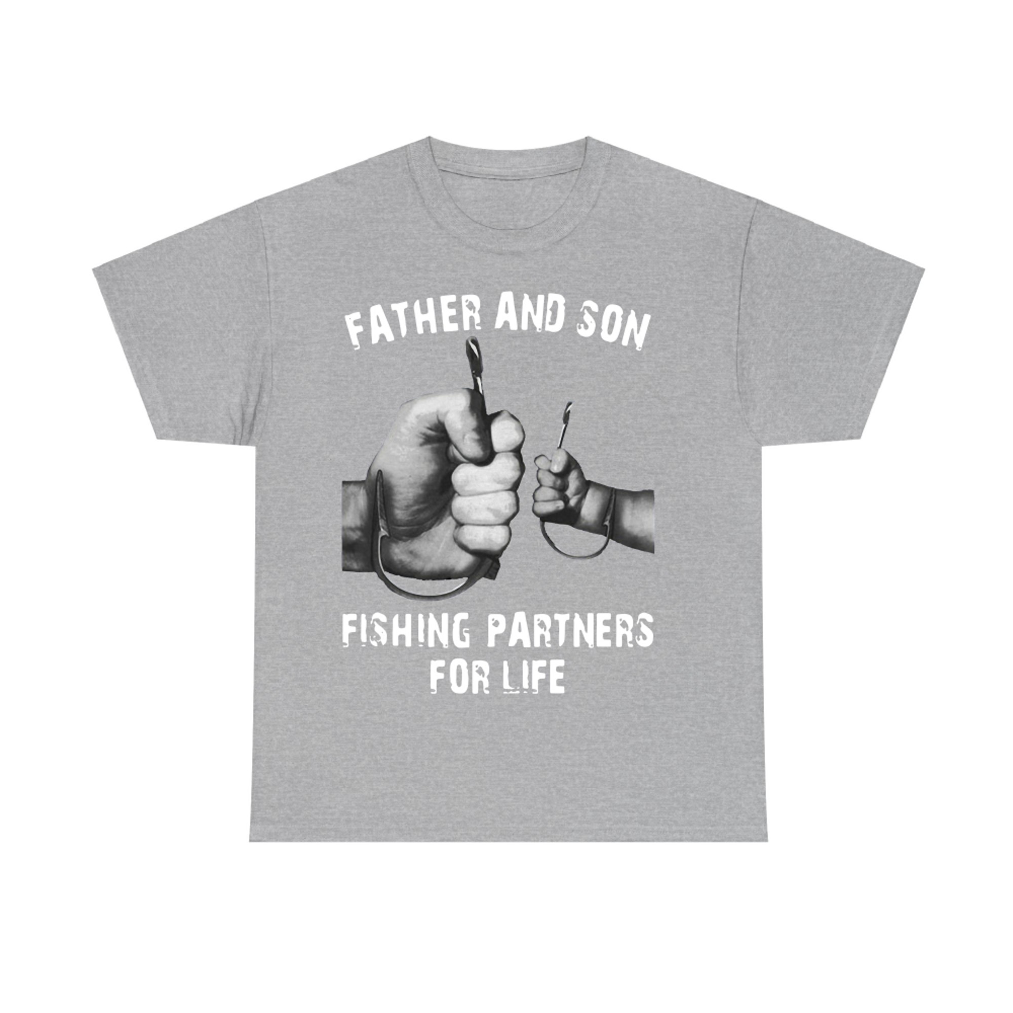 Father and Son Fishing Partners for Life Father's Day