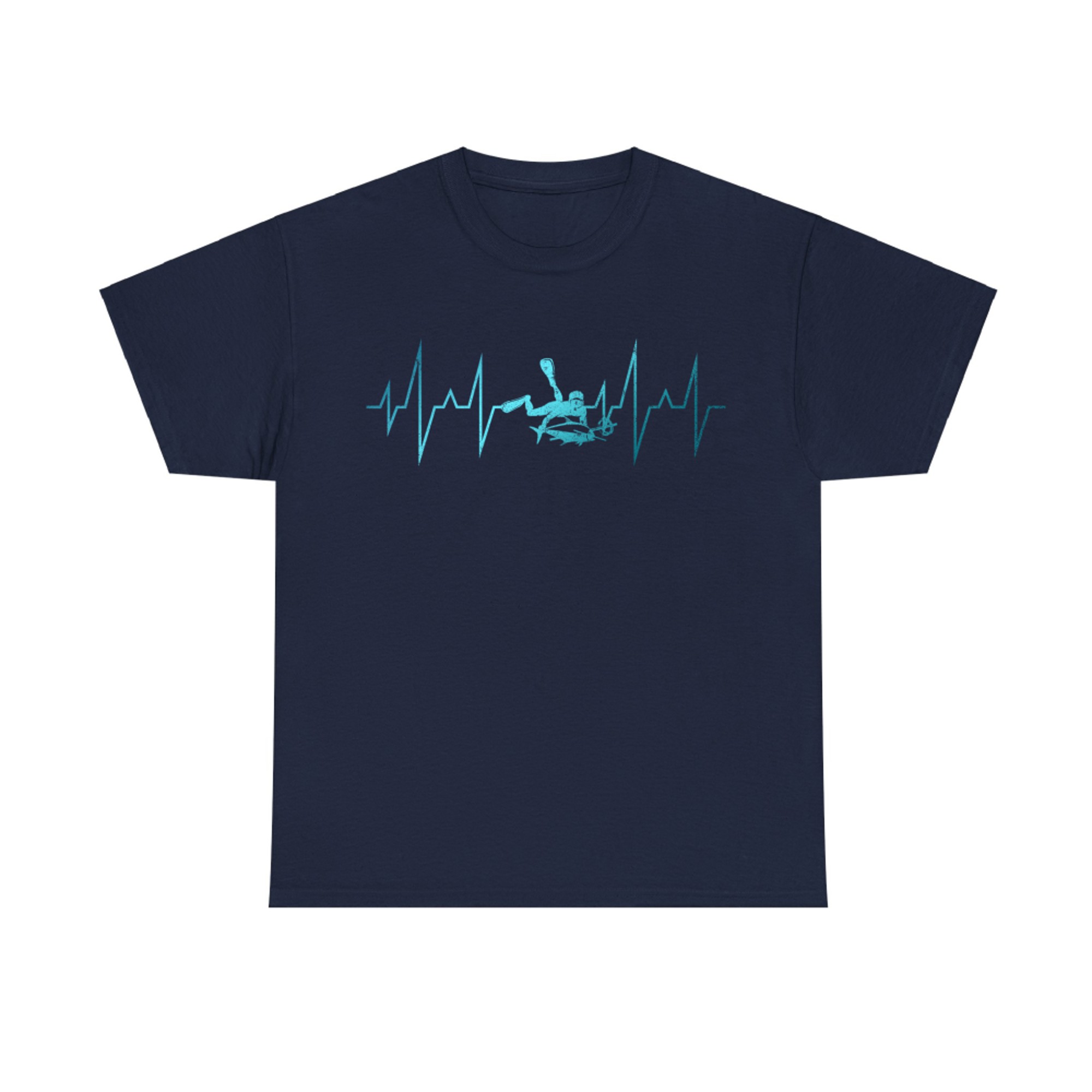 Freediving Water Fishing Diver Gift Heartbeat Spearfishing
