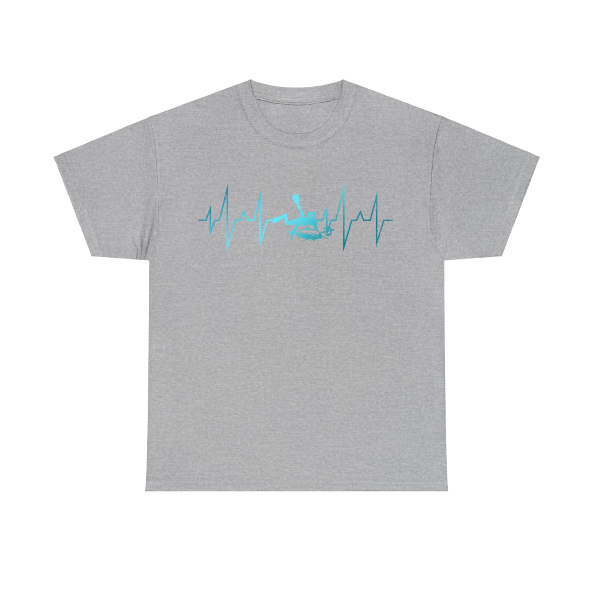 Freediving Water Fishing Diver Gift Heartbeat Spearfishing