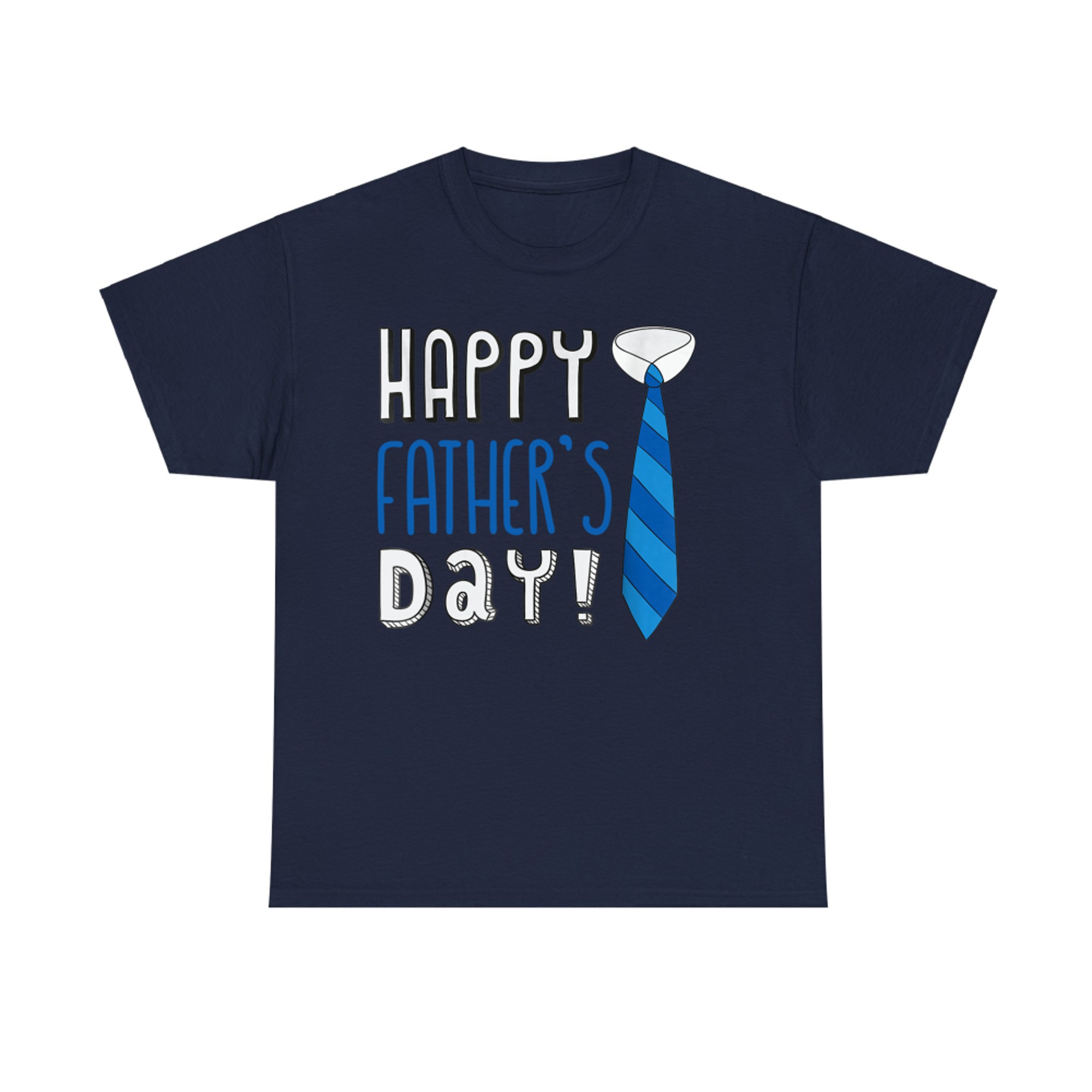 Happy Father’s Day Cute Tie Design T-Shirt
