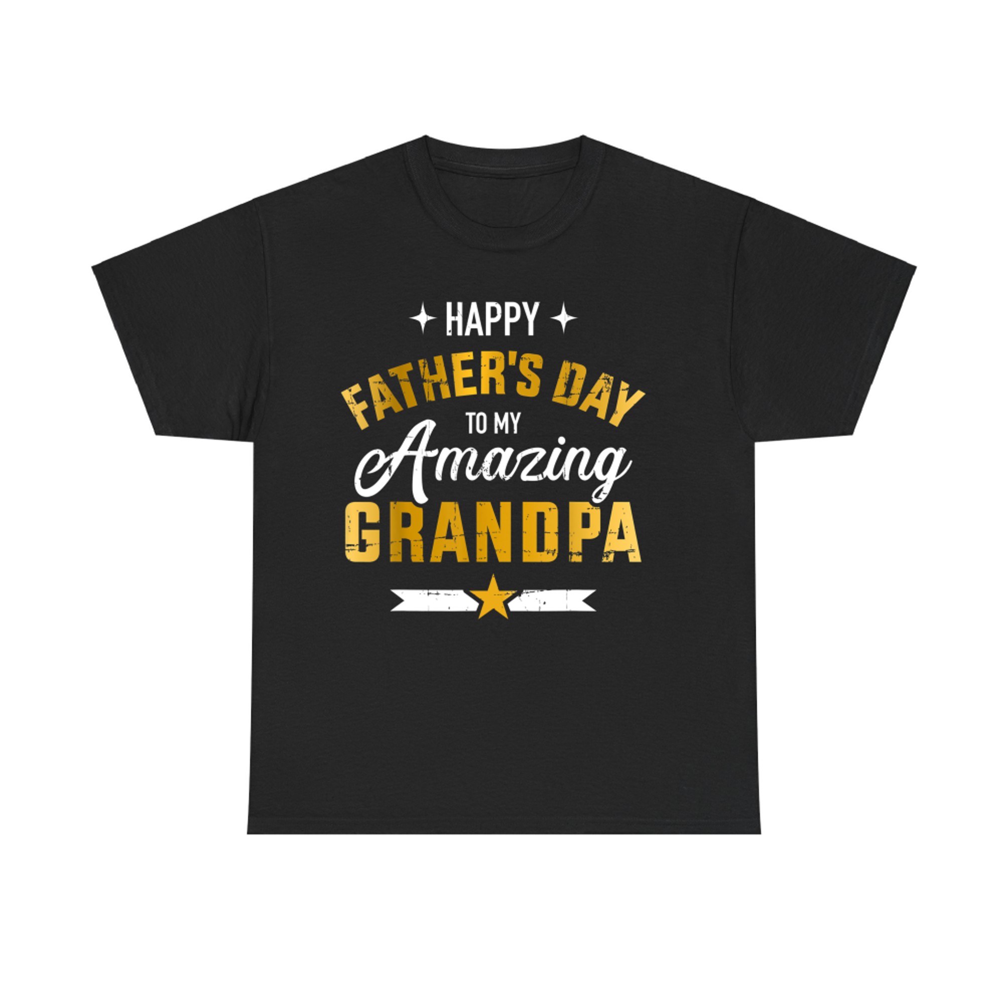 Happy Father's Day My Amazing Grandpa Grandkids T-Shirt