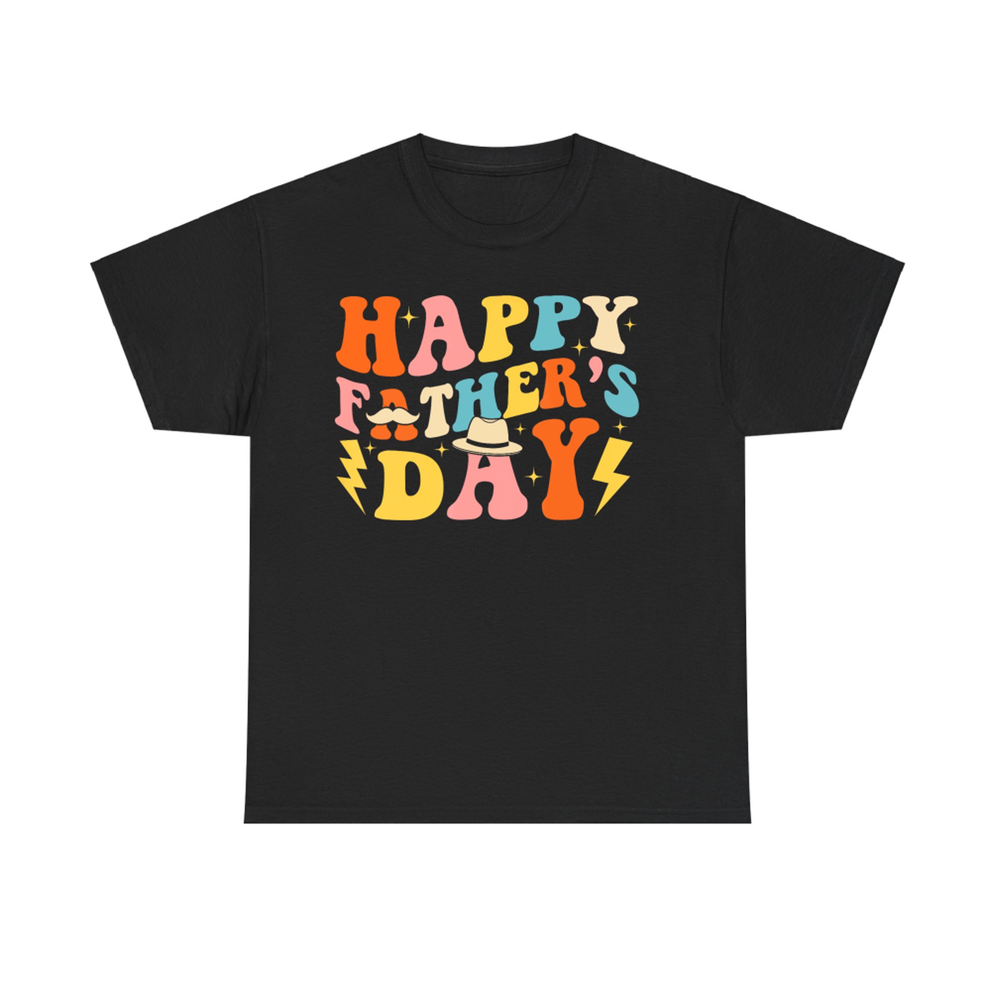 Happy Father's Day Retro Funny Groovy 70s Dad T-Shirt