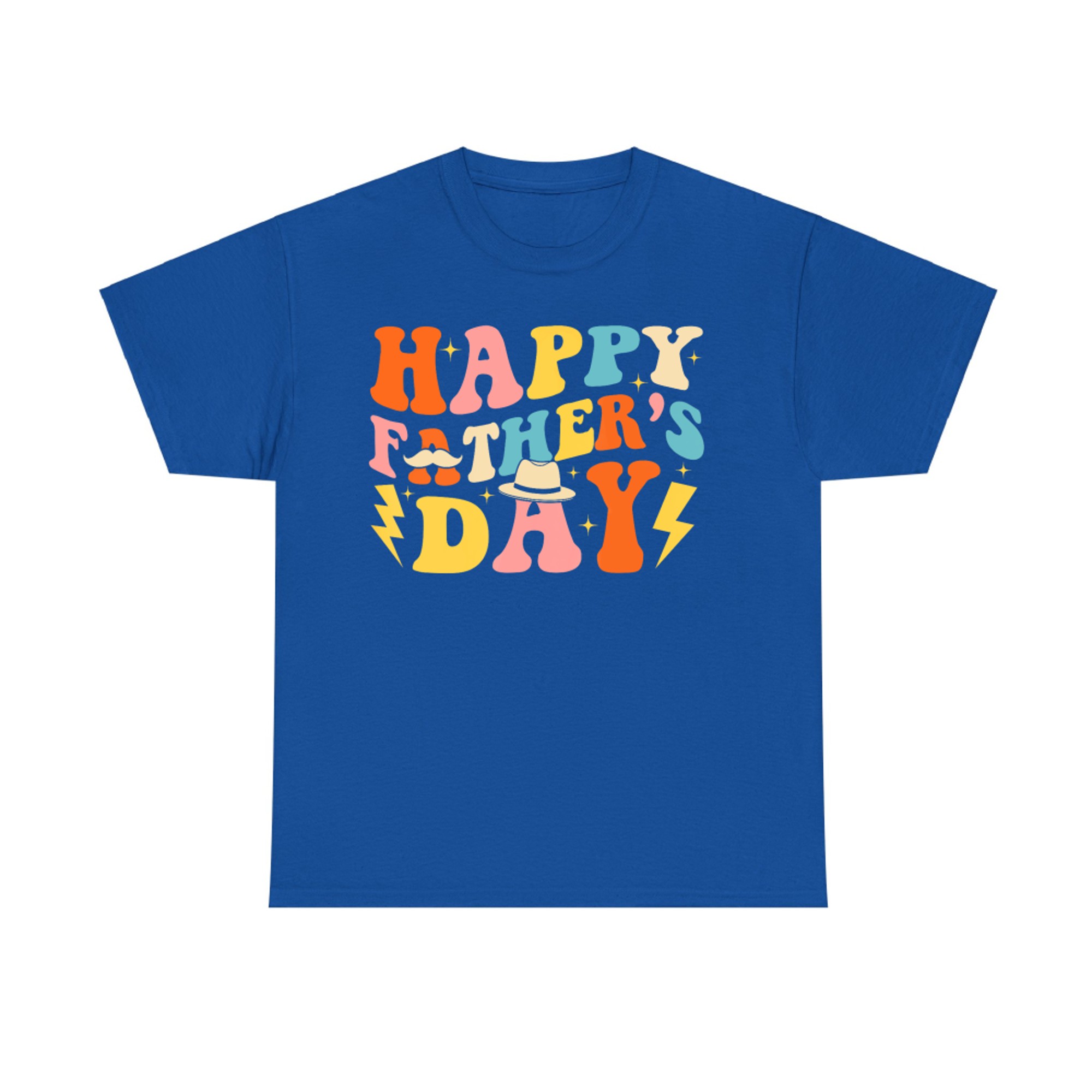 Happy Father's Day Retro Funny Groovy 70s Dad T-Shirt