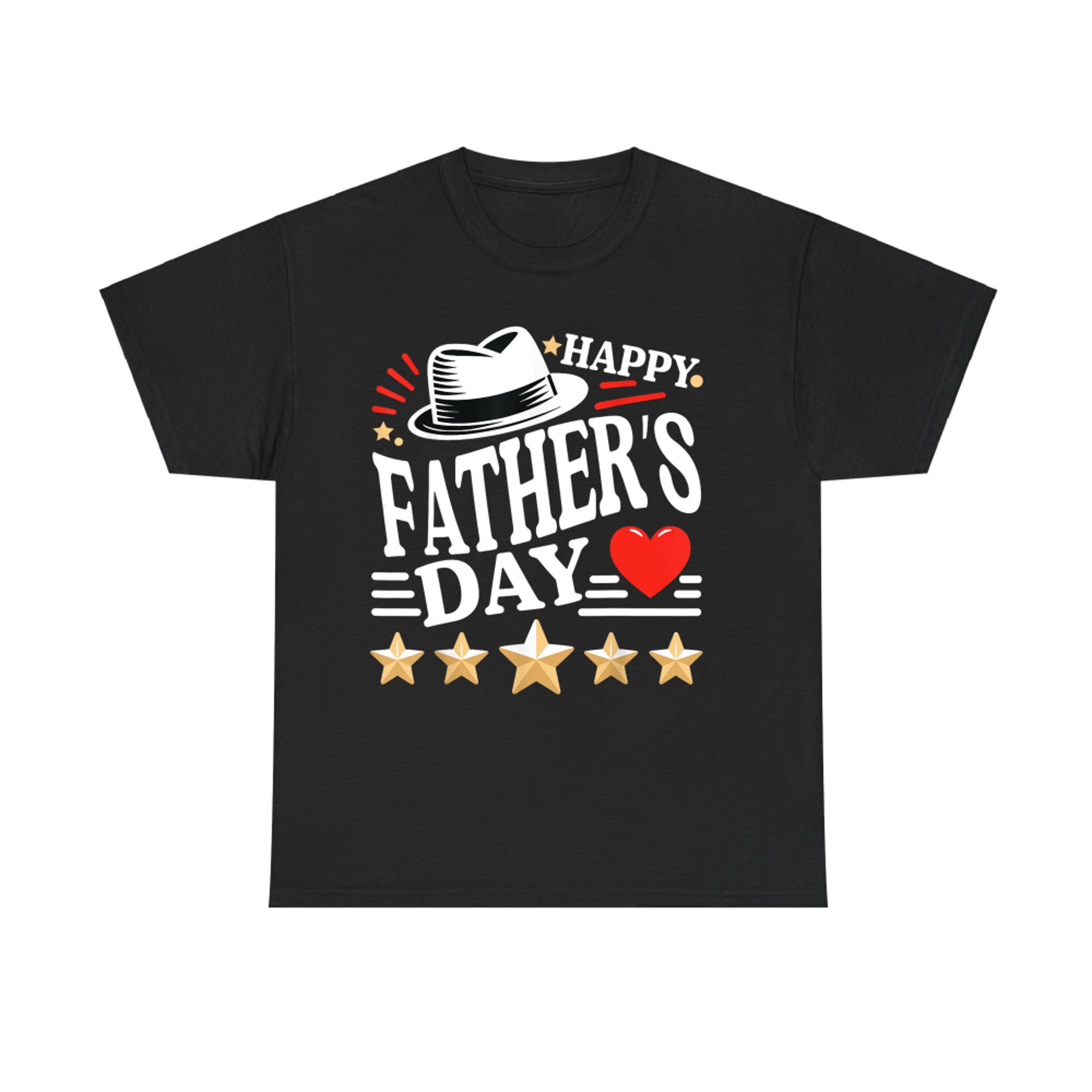Happy Father’s Day Star Dad Funny Cool Father T-Shirt