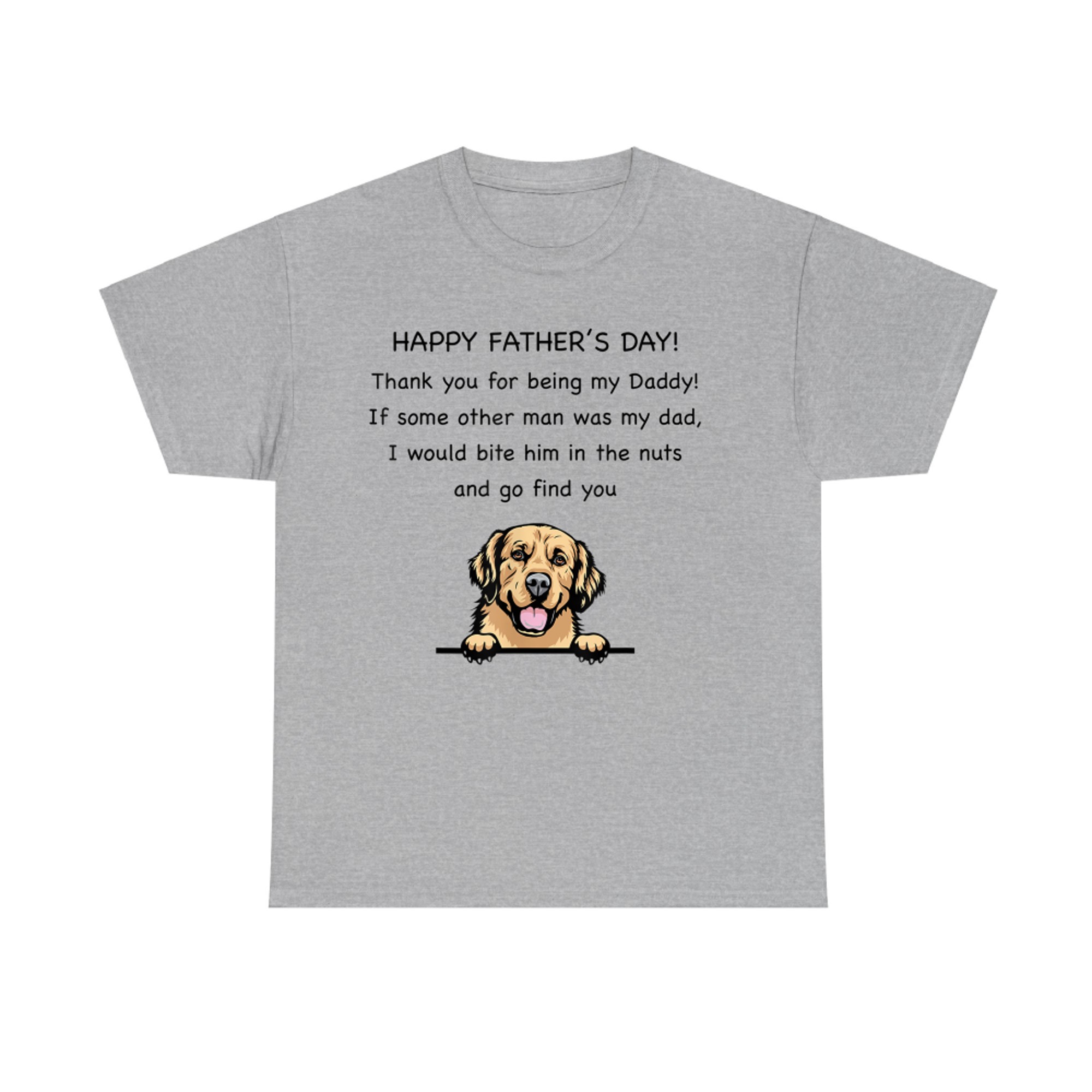 Happy Father's Day Thank You For Being My Daddy Dog Lovers T-Shirt