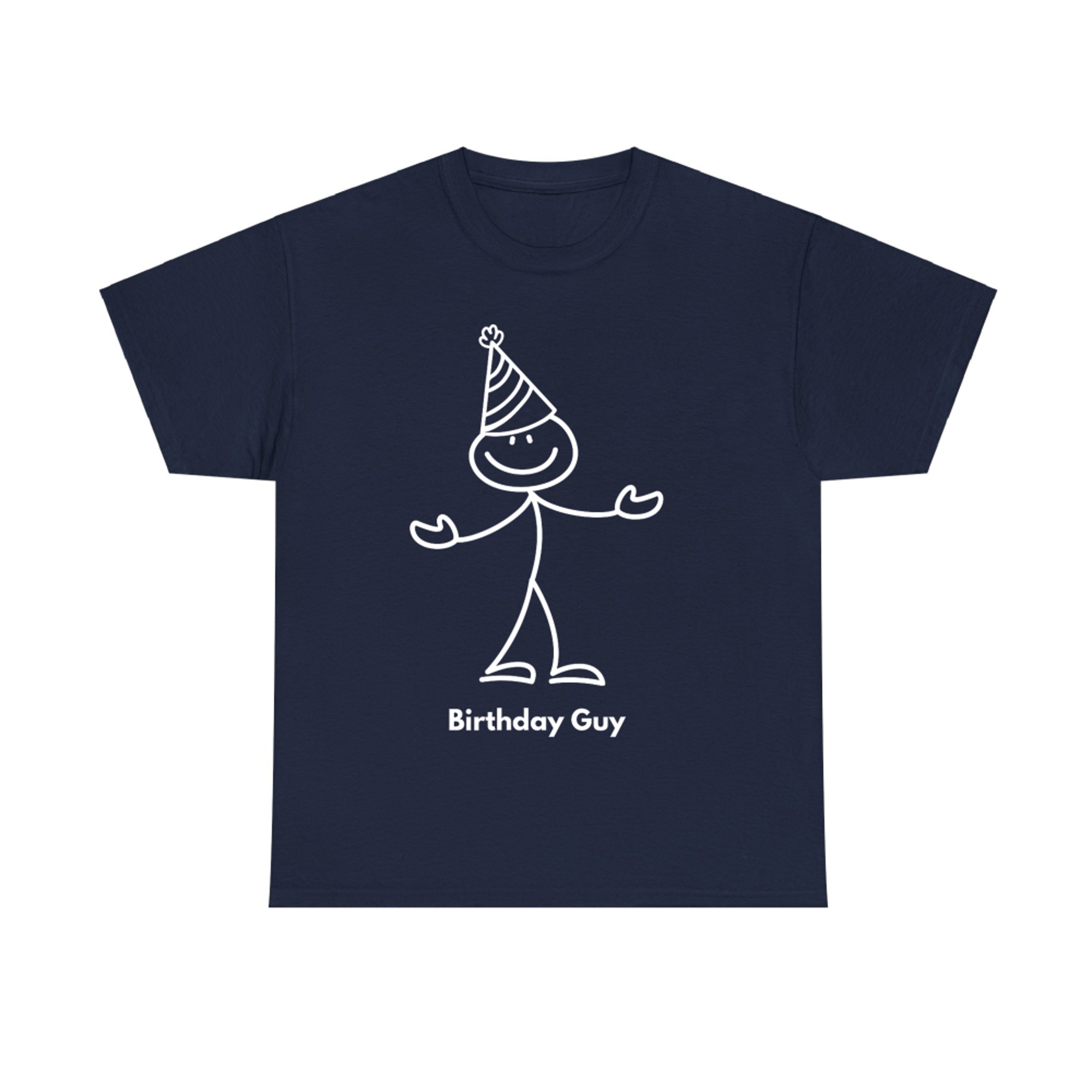 It's My Birthday Party Smile Face Funny Cute Birthday Guy T-Shirt