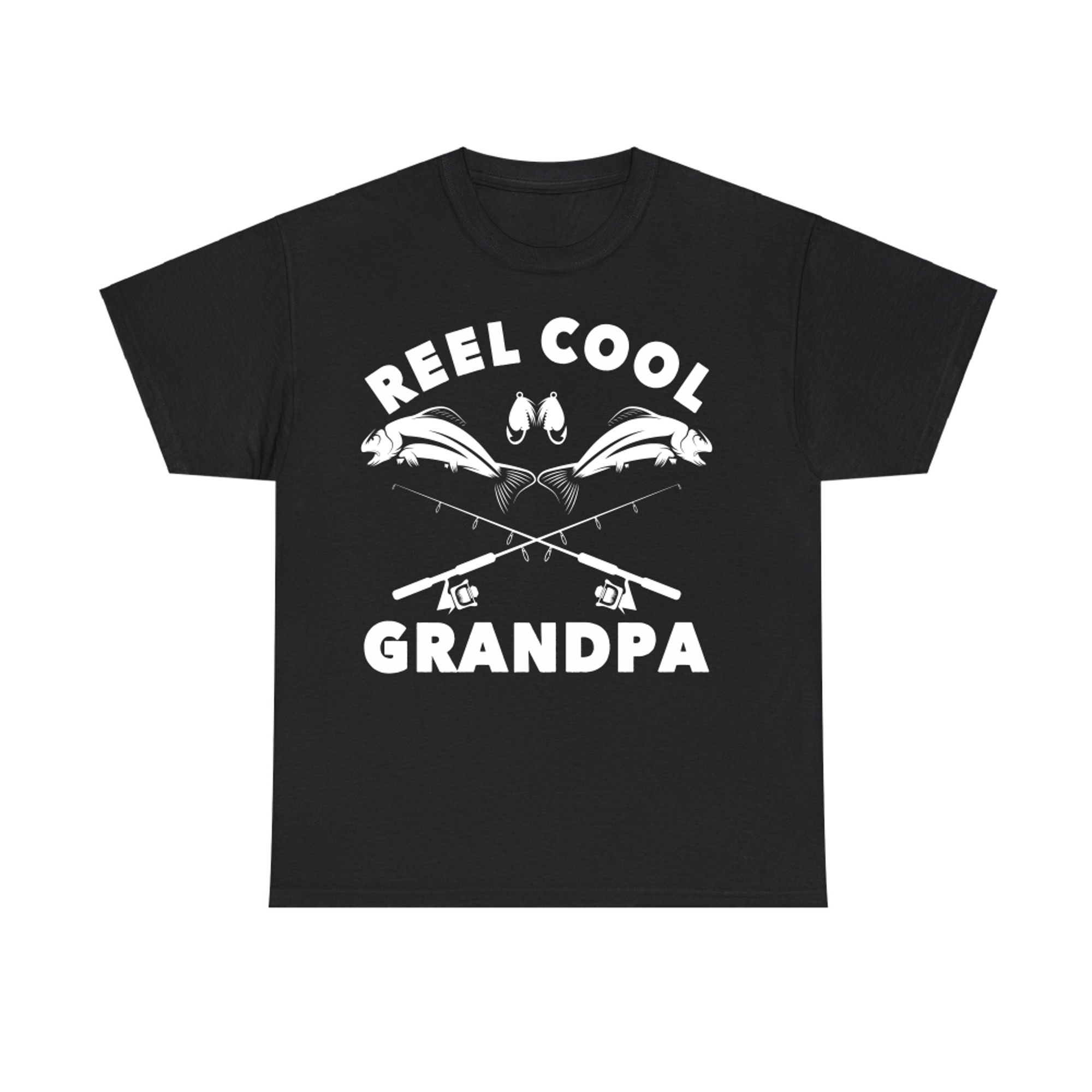 Mens Reel Cool Grandpa Fishing  Father's Day Gift