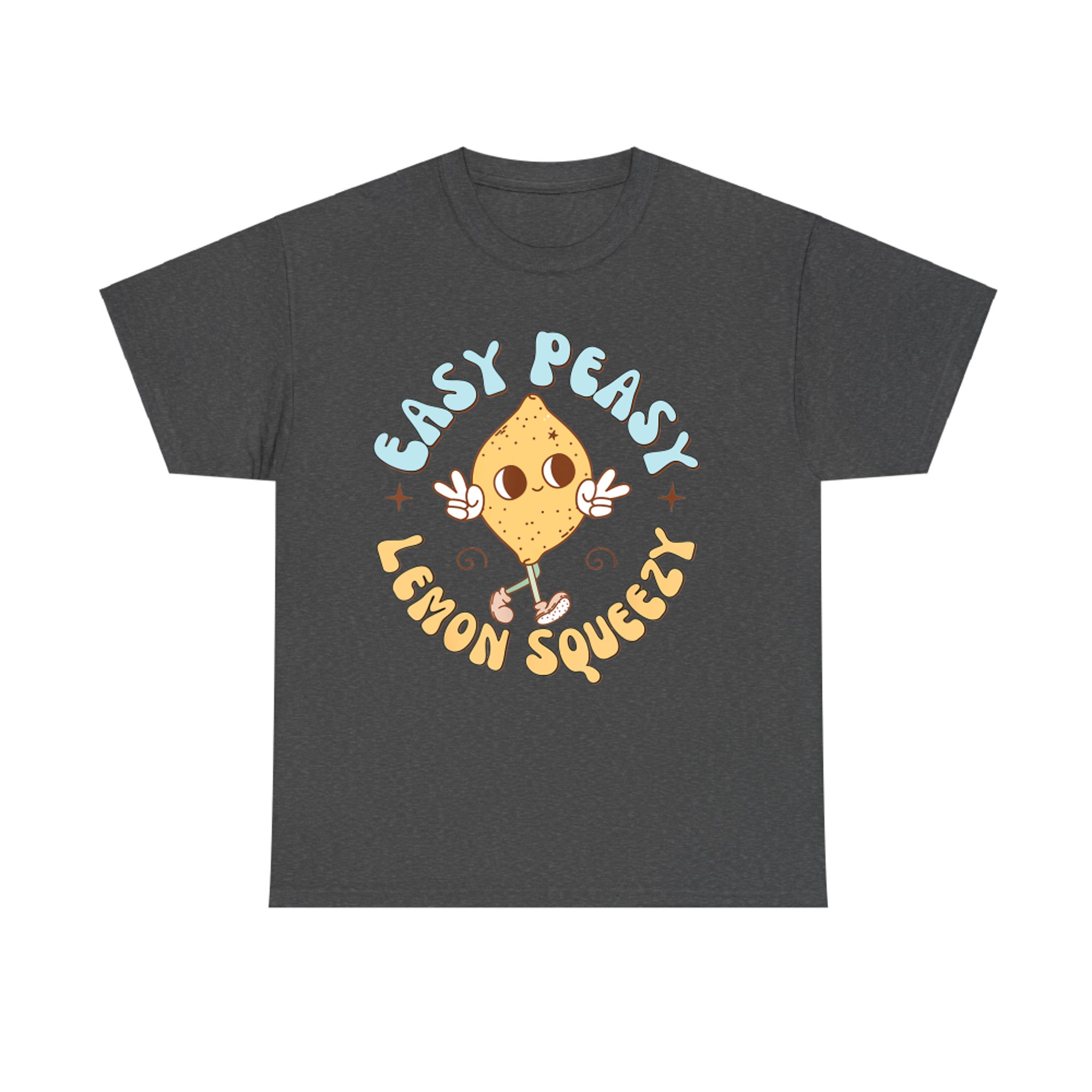 Retro Easy Peasy Lemon Squeezy Hello Summer Vacation T-Shirt