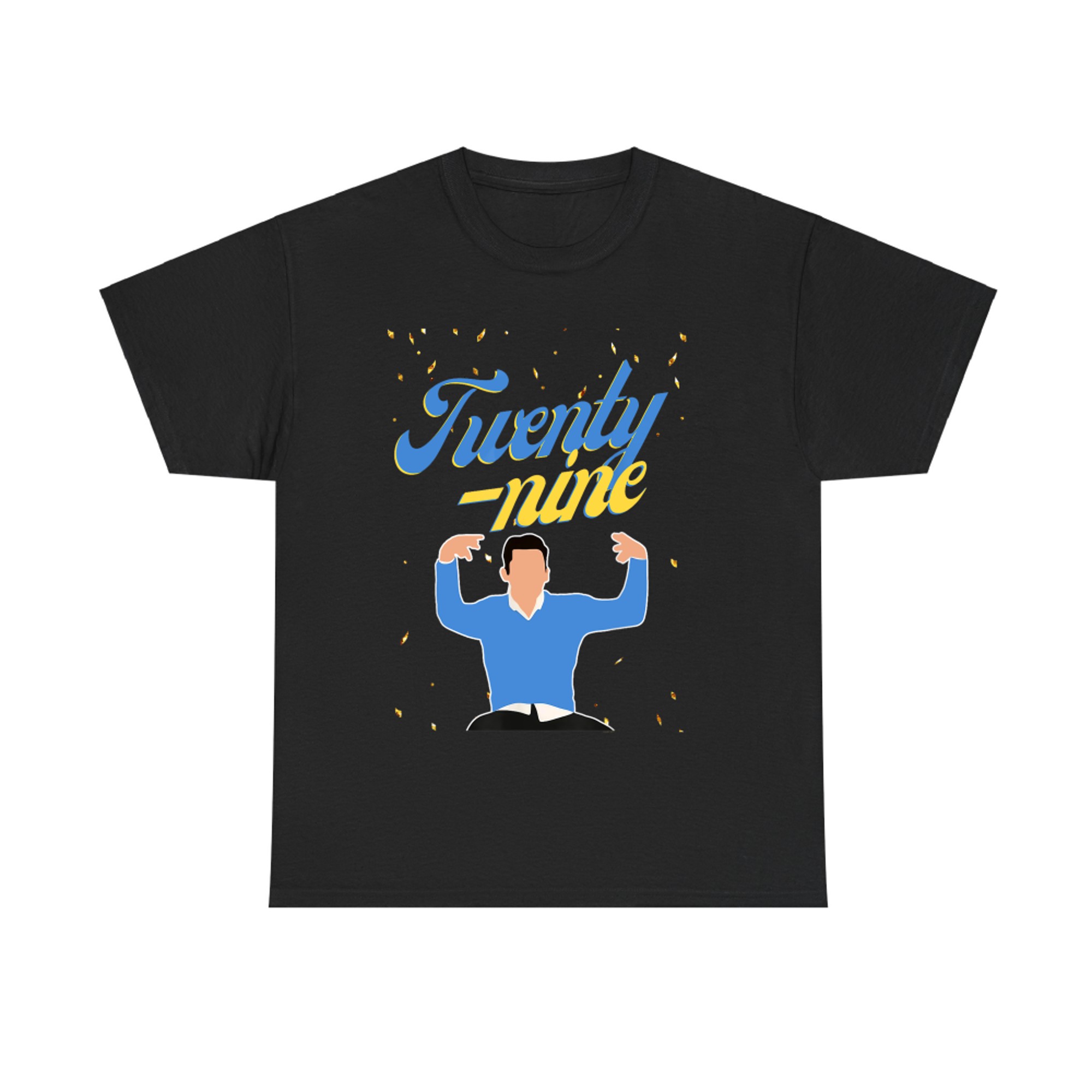 Twenty-Nine Birthday Design Funny Minimal Graphic 29th Celebration T-Shirt