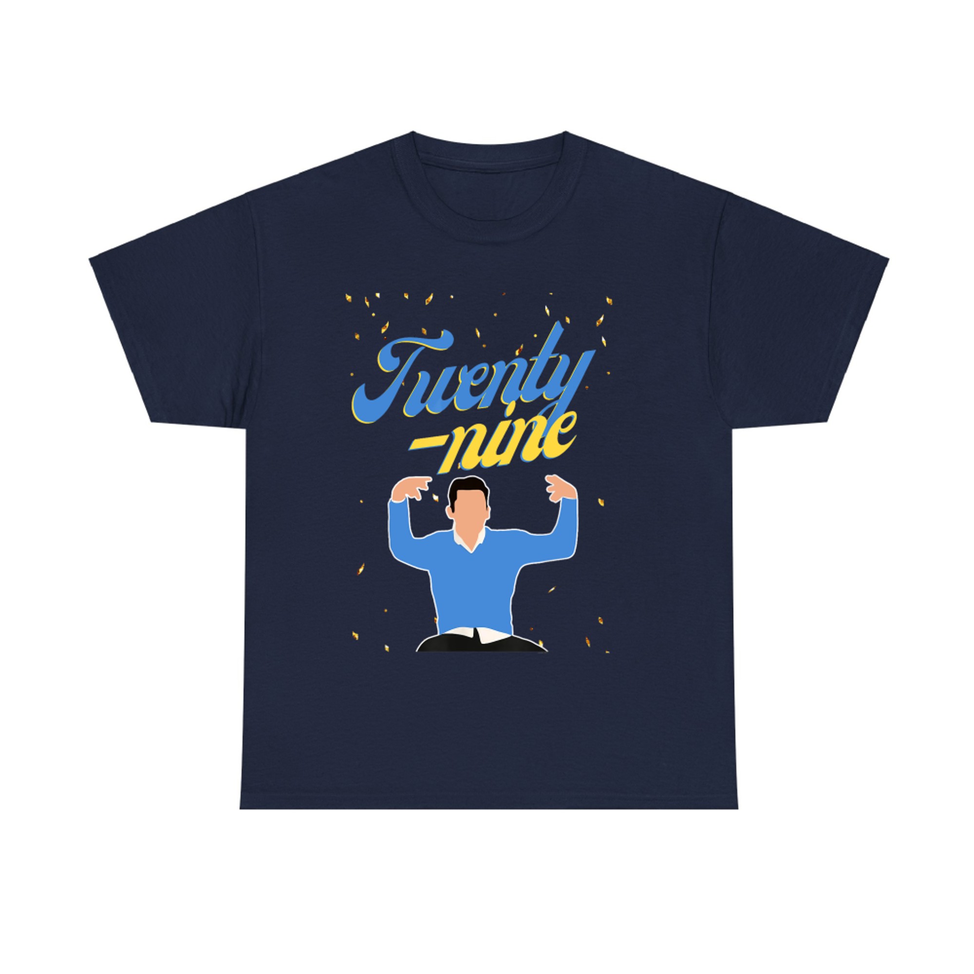 Twenty-Nine Birthday Design Funny Minimal Graphic 29th Celebration T-Shirt