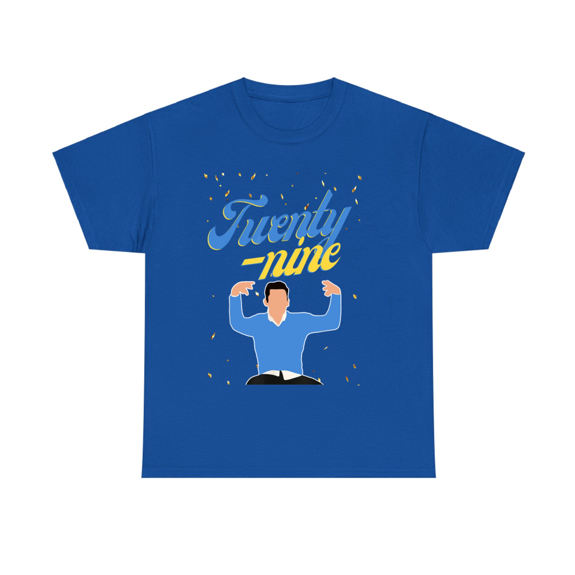 Twenty-Nine Birthday Design Funny Minimal Graphic 29th Celebration T-Shirt