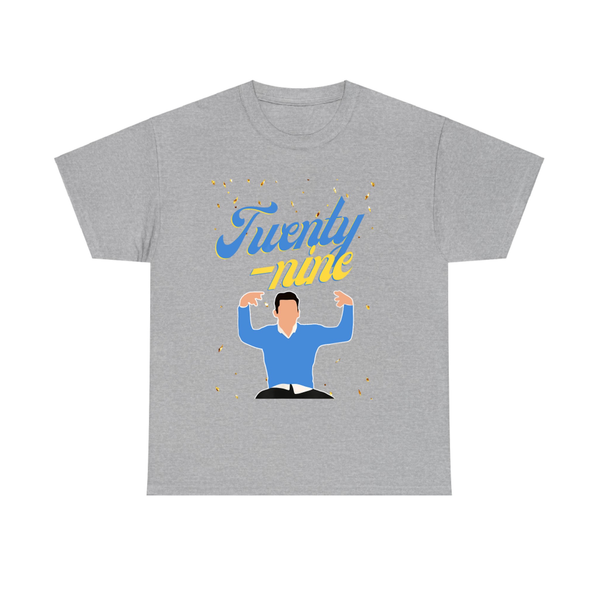 Twenty-Nine Birthday Design Funny Minimal Graphic 29th Celebration T-Shirt