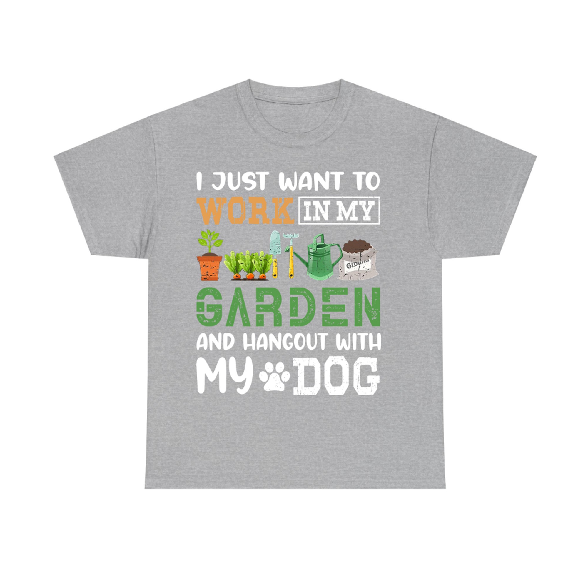 Funny Gardening T-Shirt Dog Lover Gifts Gardening Gifts for Gardeners