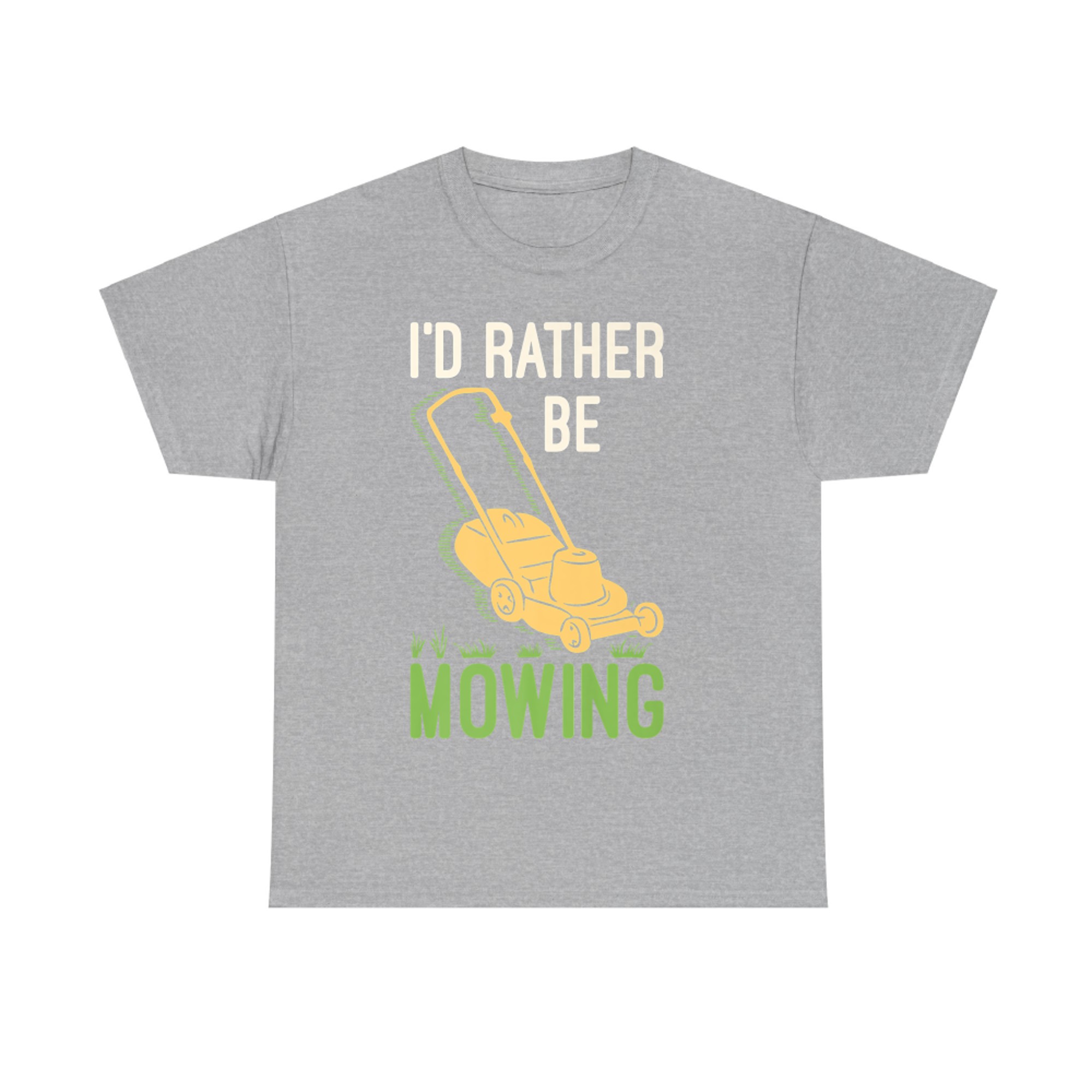 I'd Rather be Mowing Funny Lawn Mower Grass Gardening Gift (1)