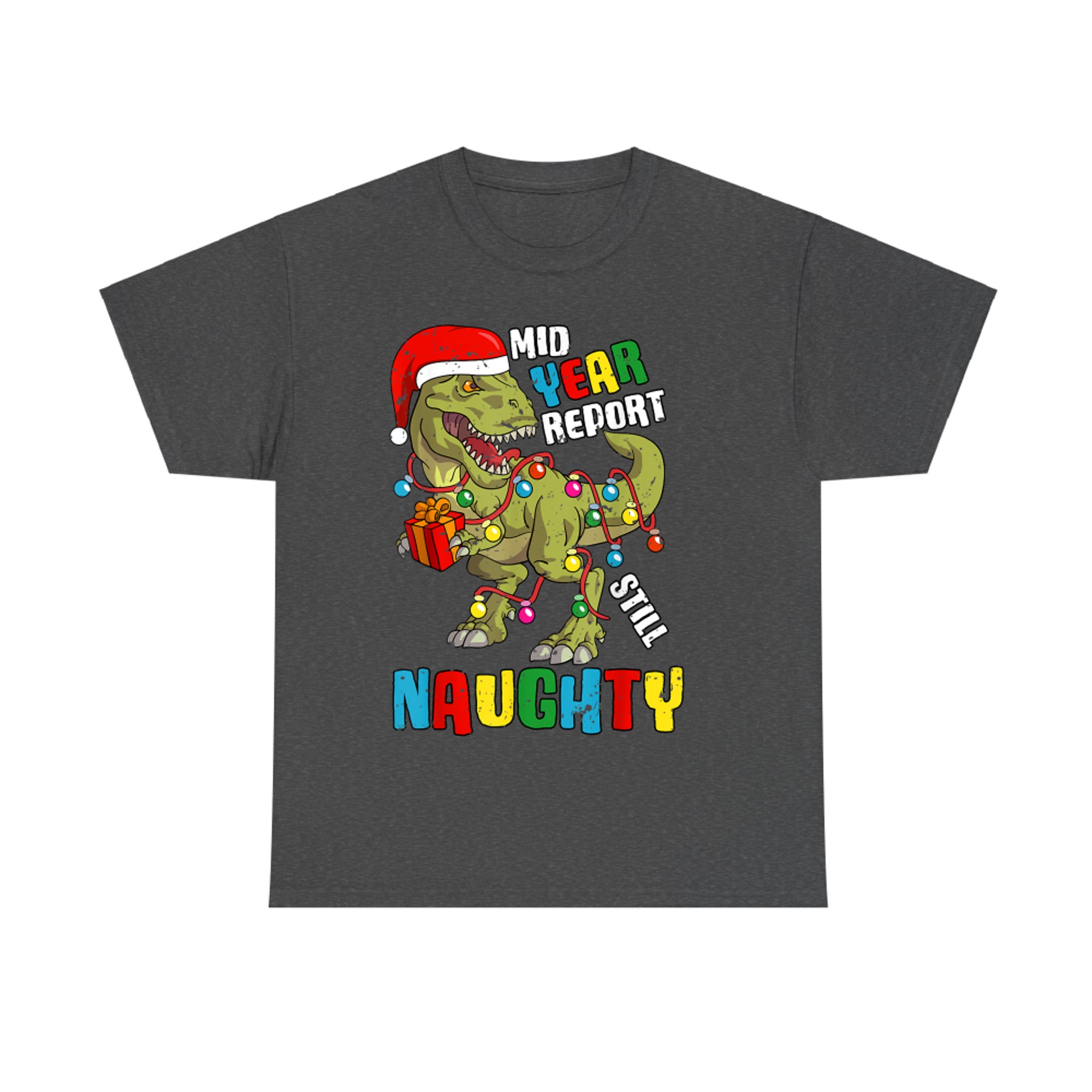 Christmas in July Dinosaur T Rex Summer T-Shirt