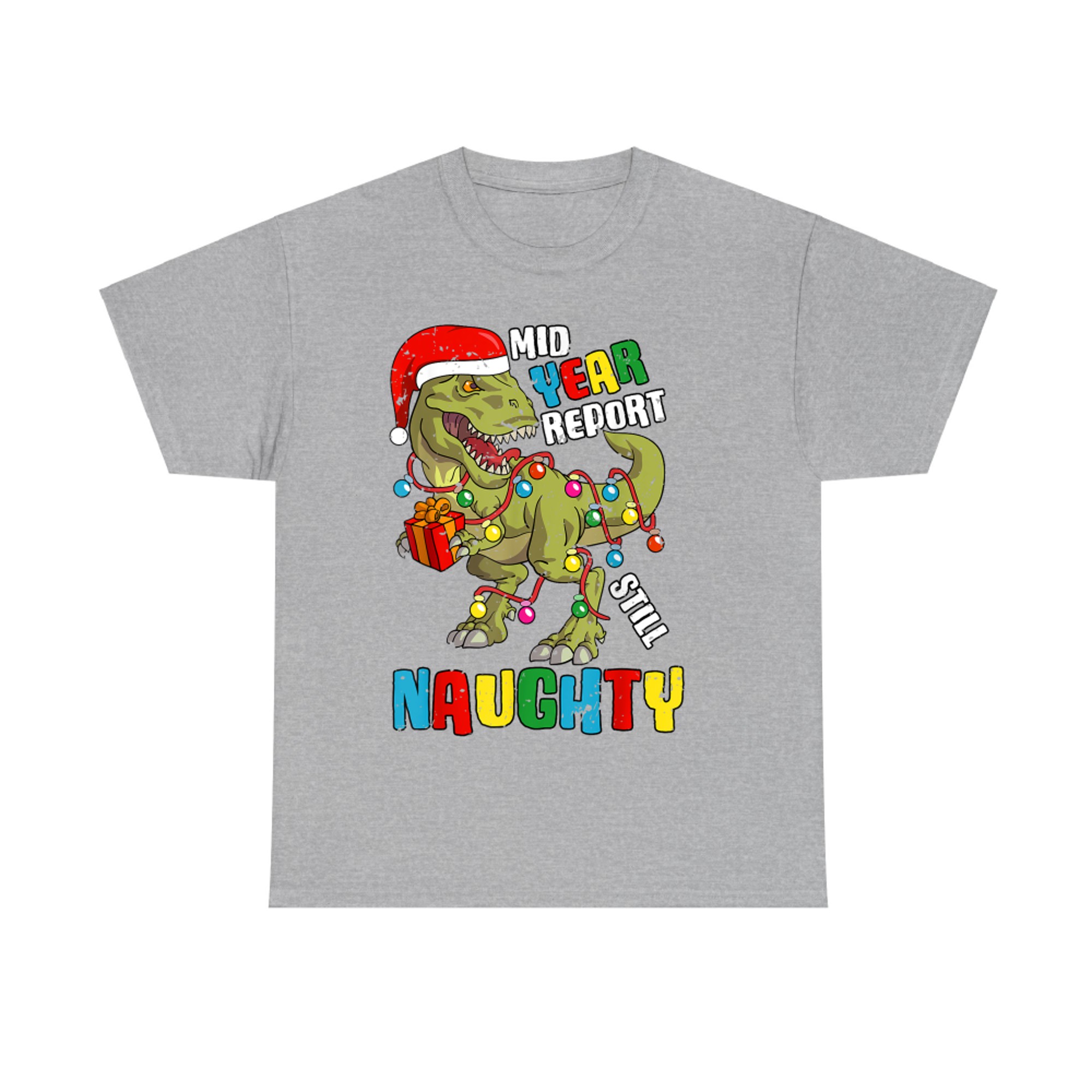 Christmas in July Dinosaur T Rex Summer T-Shirt