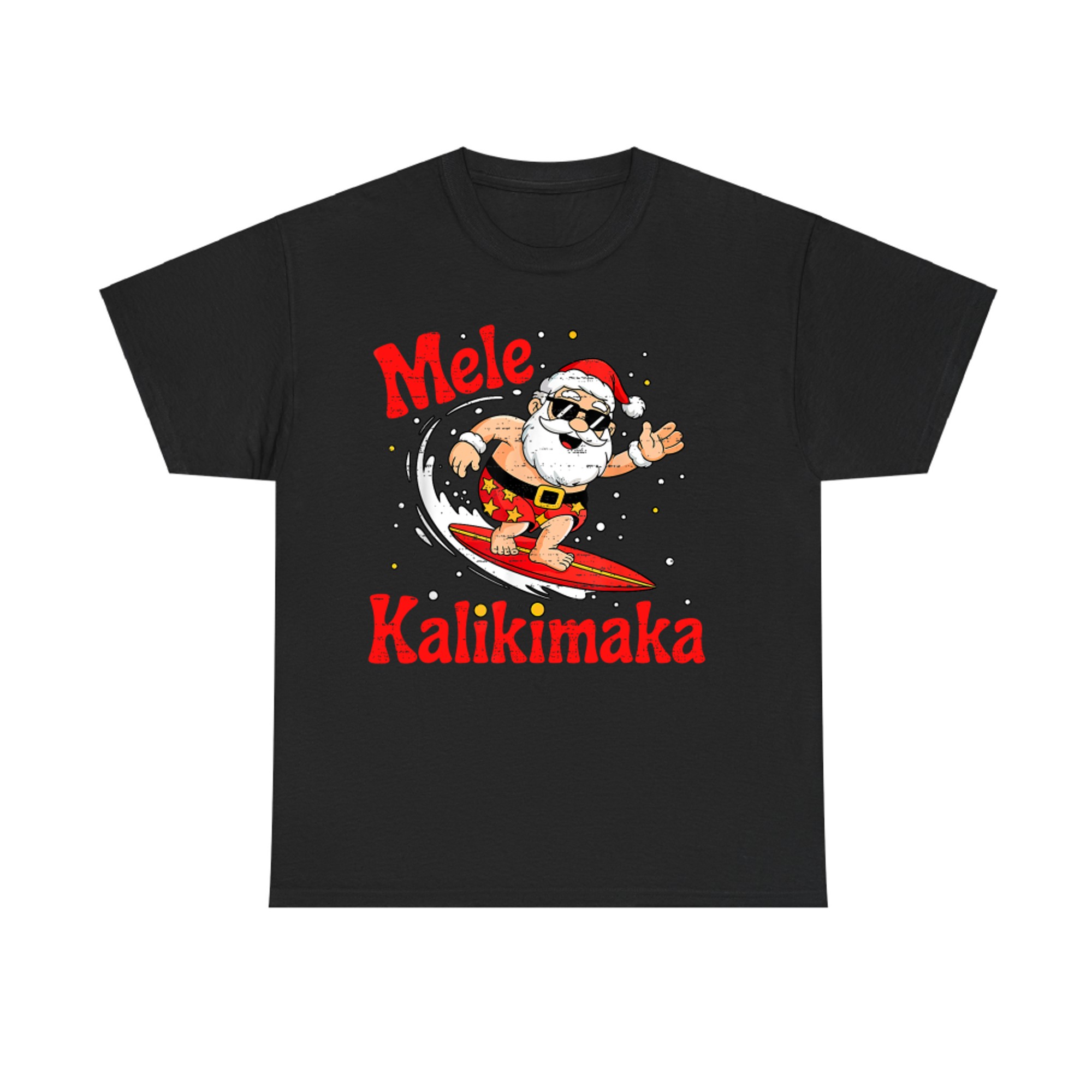 Funny Santa Christmas In July Summer Xmas Beach Vacation T-Shirt