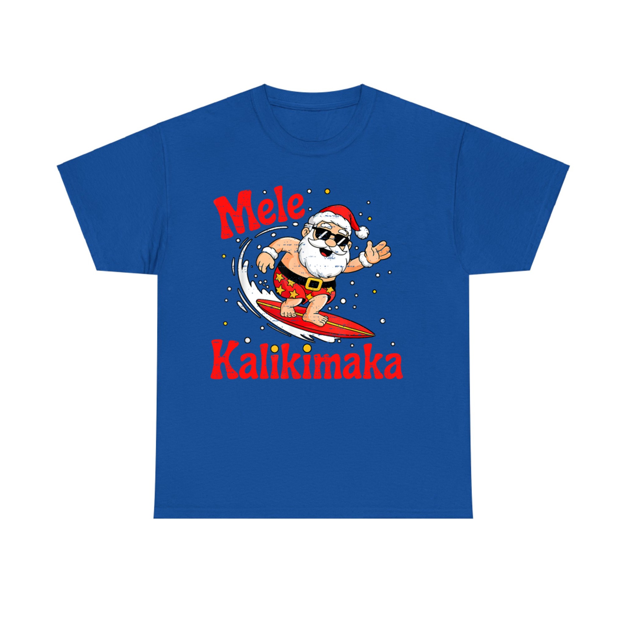 Funny Santa Christmas In July Summer Xmas Beach Vacation T-Shirt