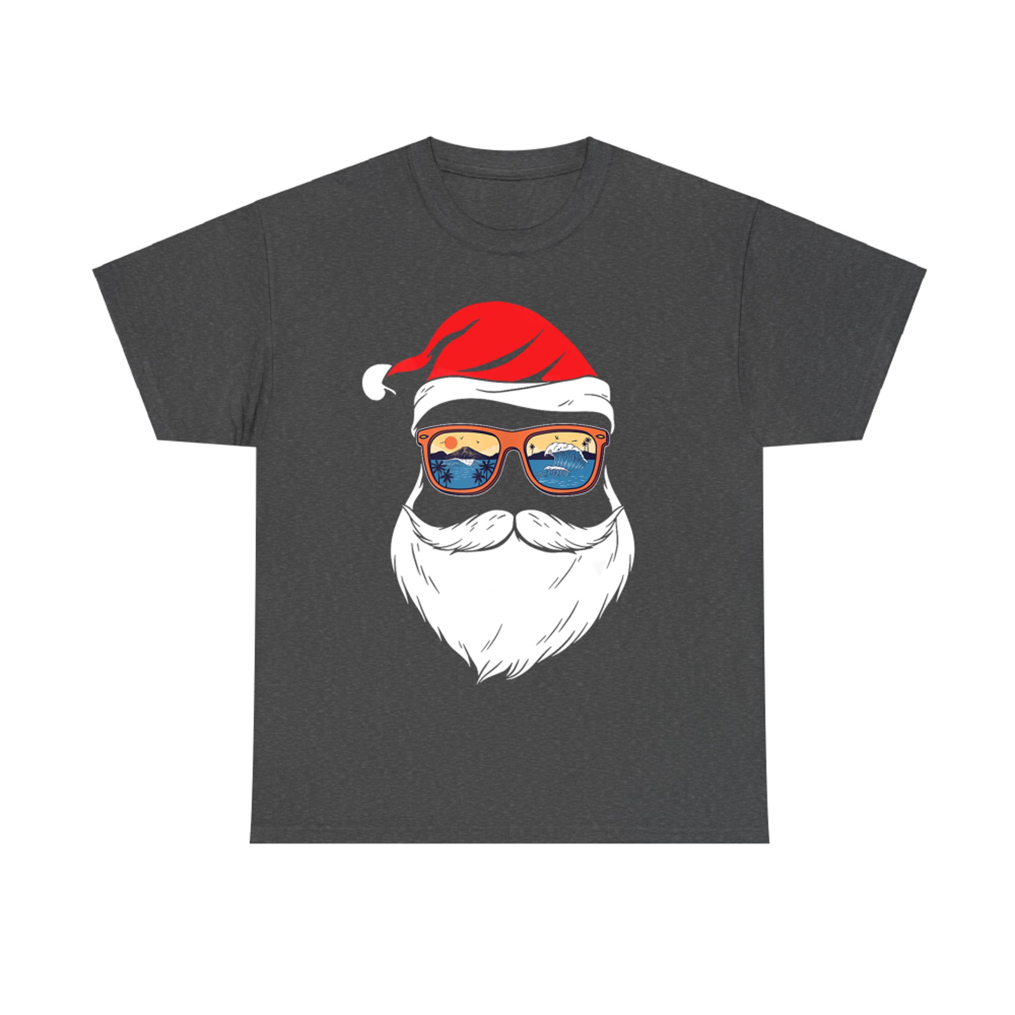 Funny Santa Xmas Christmas in July Summer T-Shirt