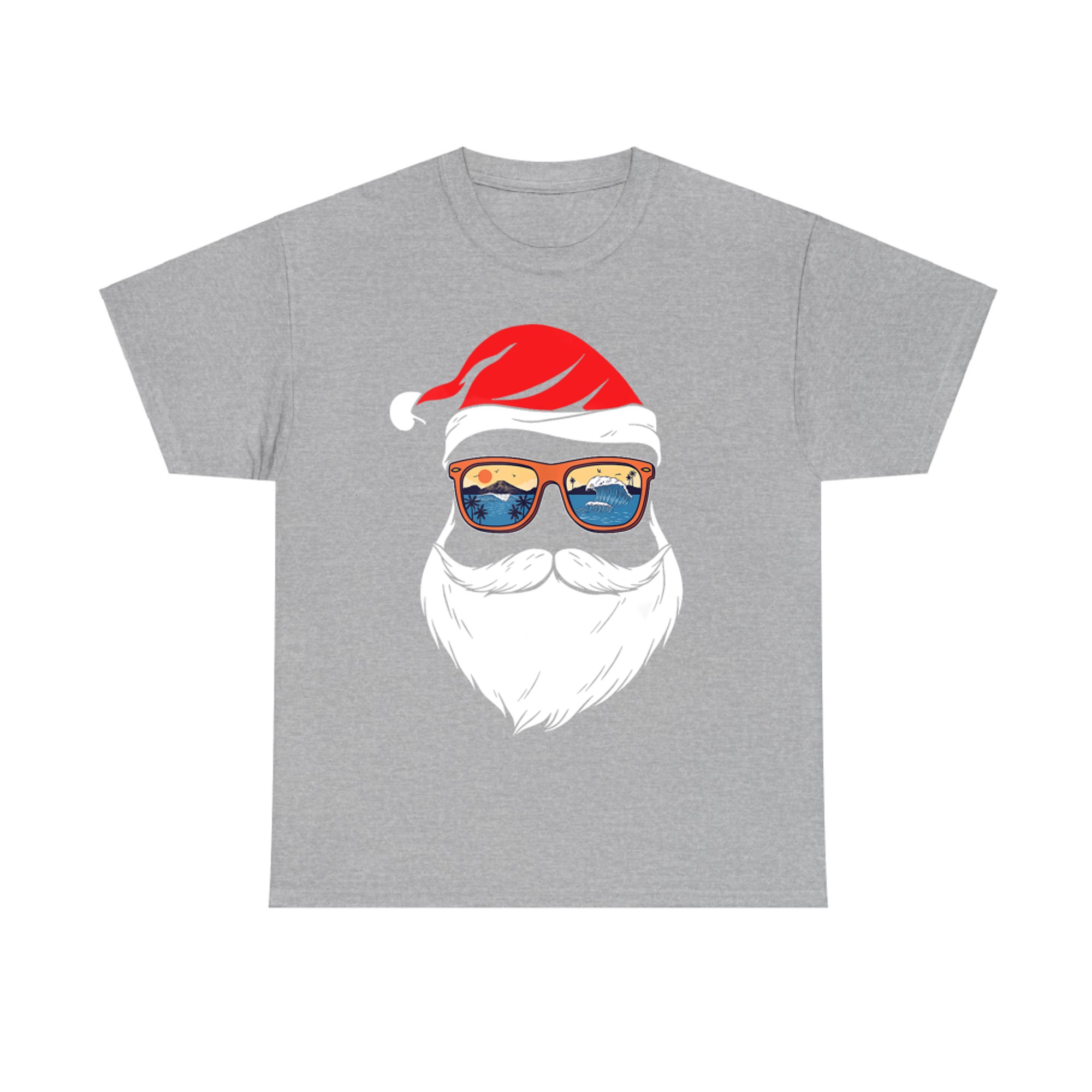 Funny Santa Xmas Christmas in July Summer T-Shirt