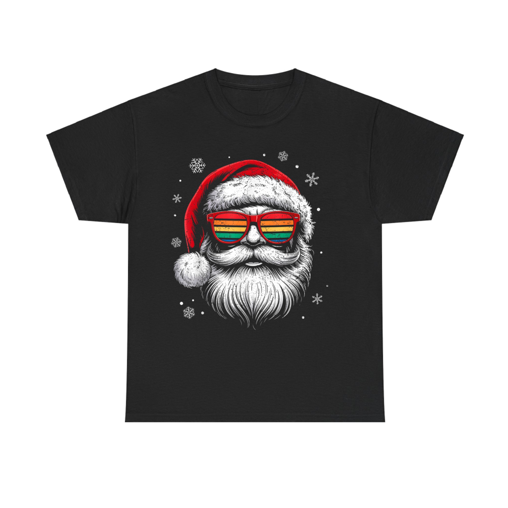 Sunglasses Santa Hat Summer Christmas Xmas In July T-Shirt