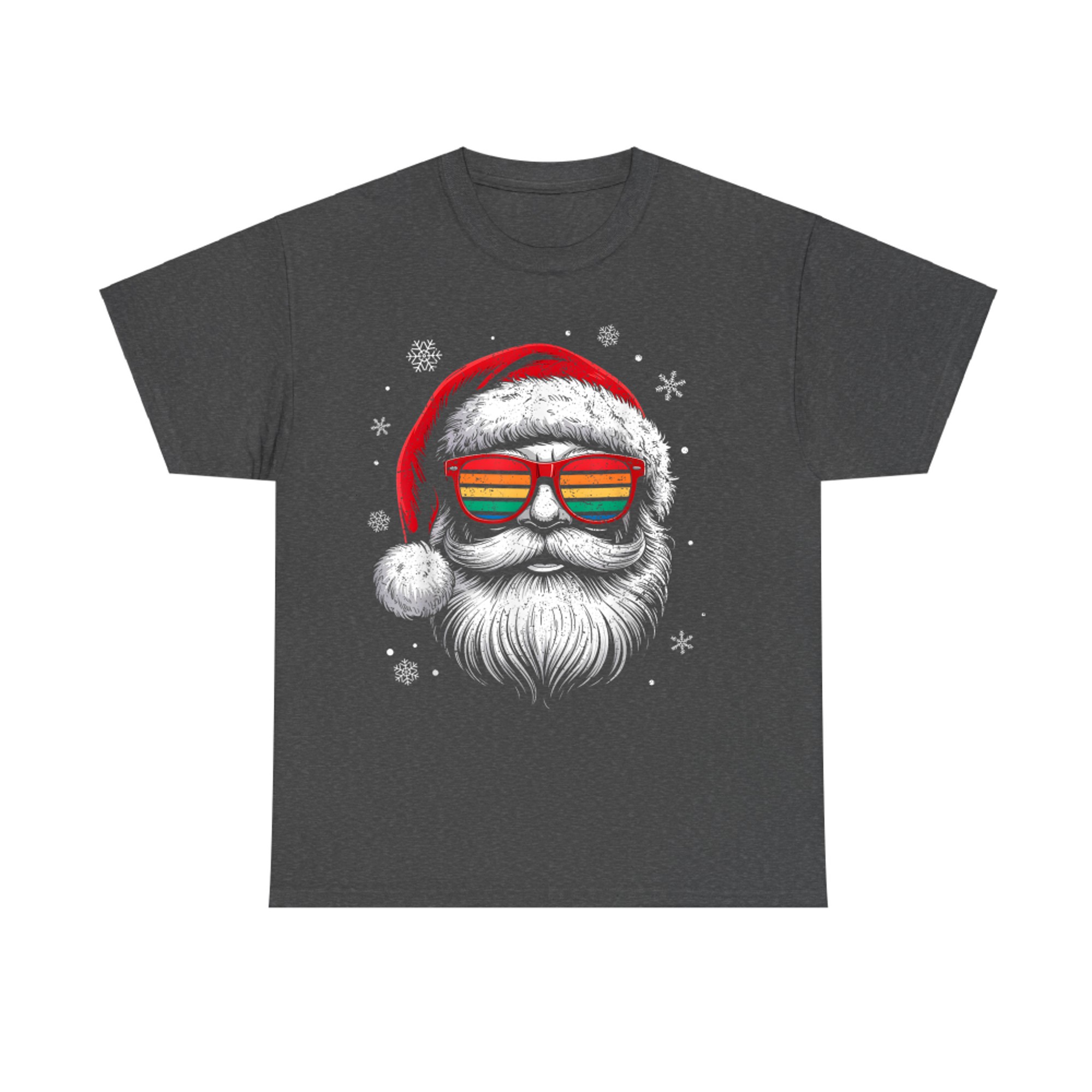 Sunglasses Santa Hat Summer Christmas Xmas In July T-Shirt