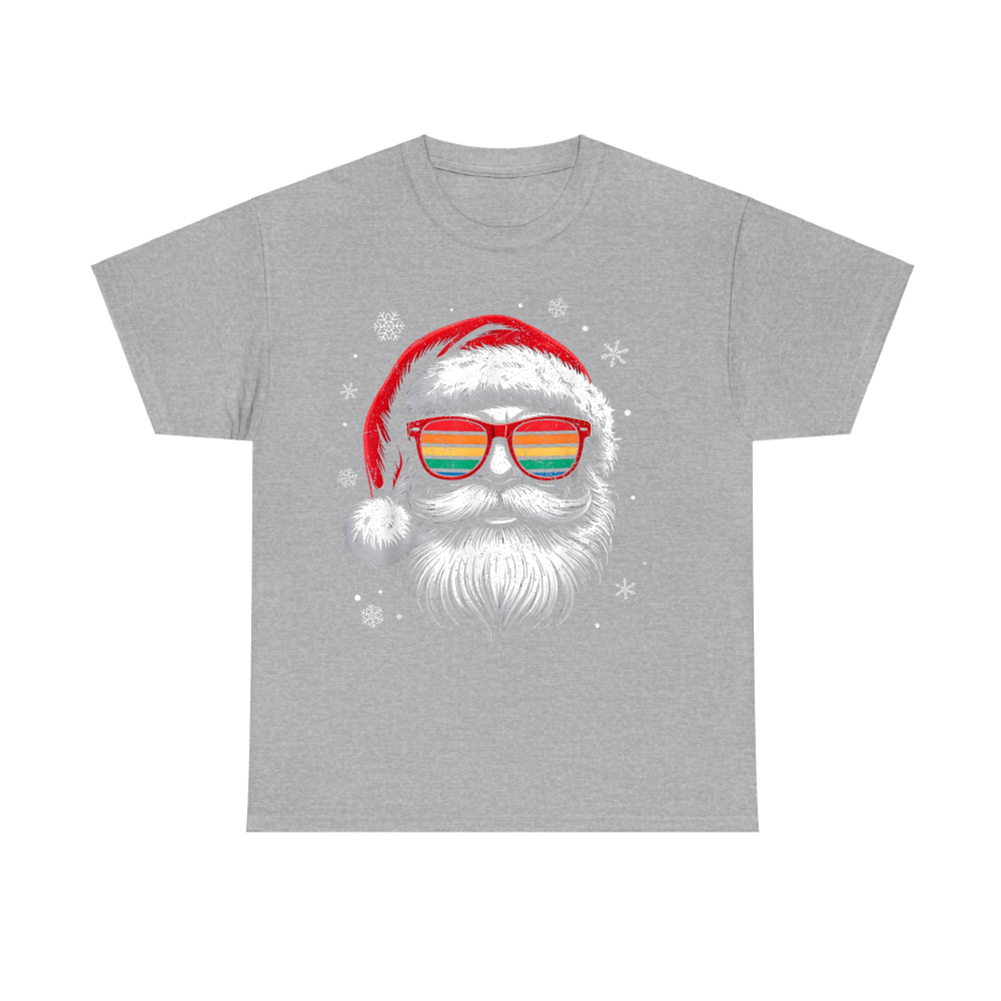 Sunglasses Santa Hat Summer Christmas Xmas In July T-Shirt