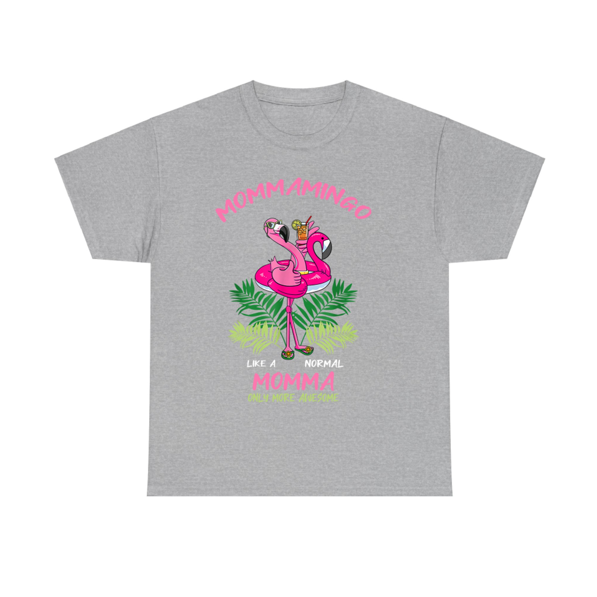 Mommamingo Momma Flamingo Lover Mother Mom Mother's Day T-Shirt
