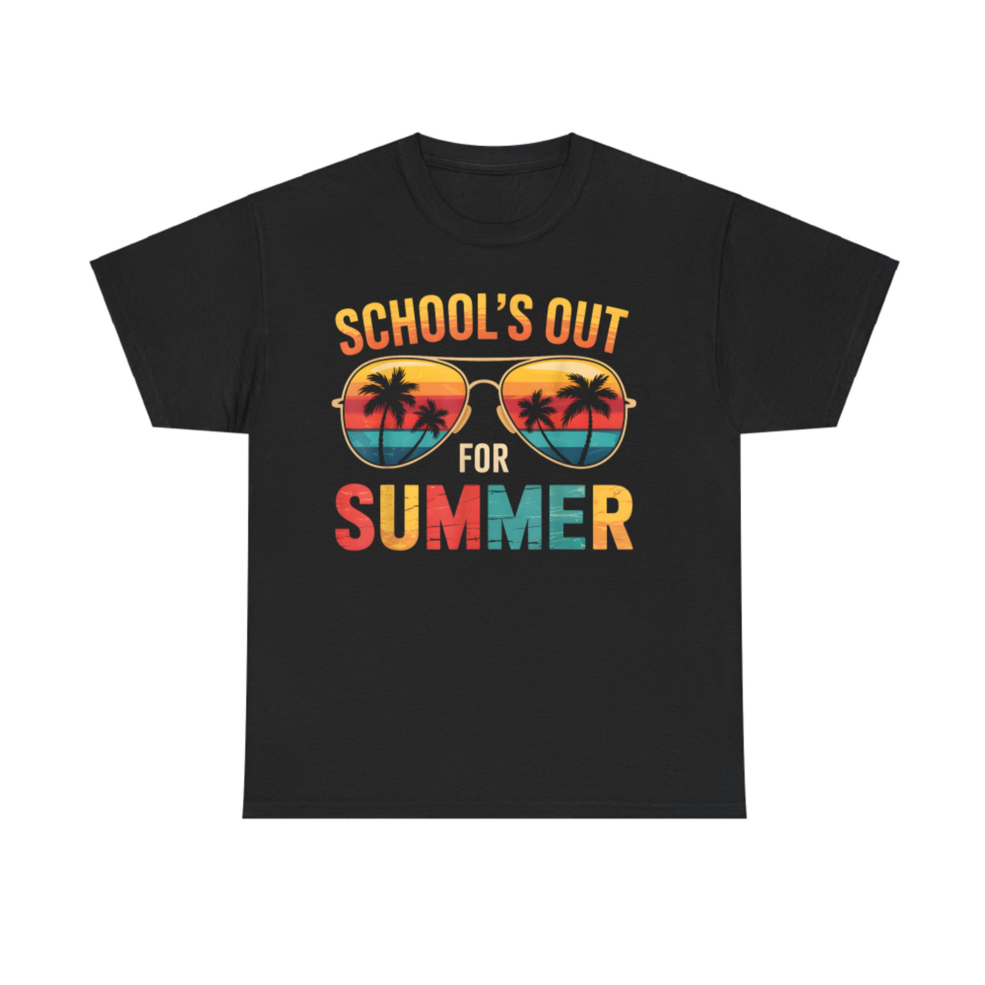 Schools Out For Summer Last Day Of School Retro Teacher Boys T-Shirt