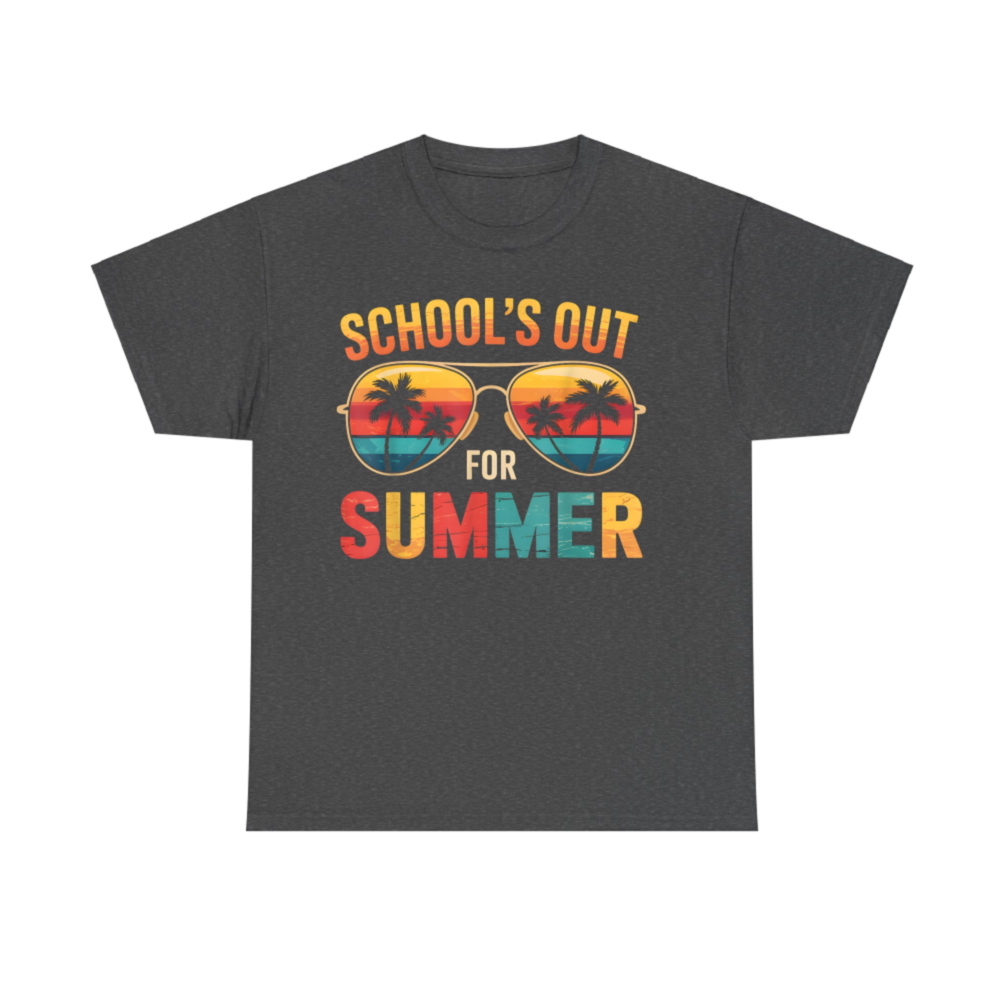 Schools Out For Summer Last Day Of School Retro Teacher Boys T-Shirt