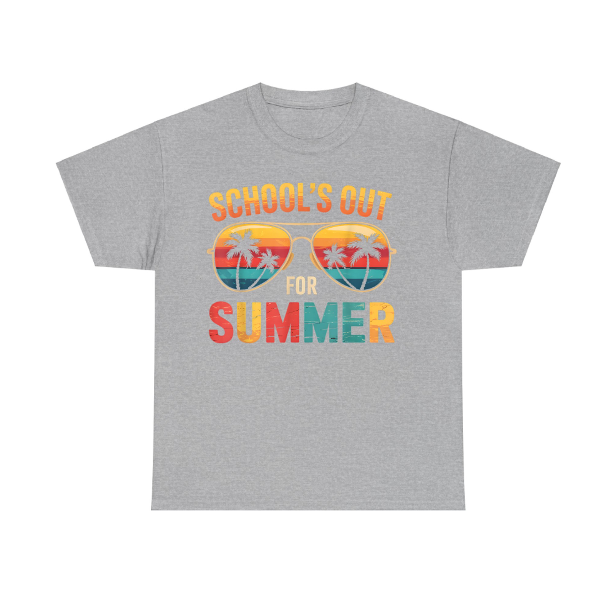 Schools Out For Summer Last Day Of School Retro Teacher Boys T-Shirt