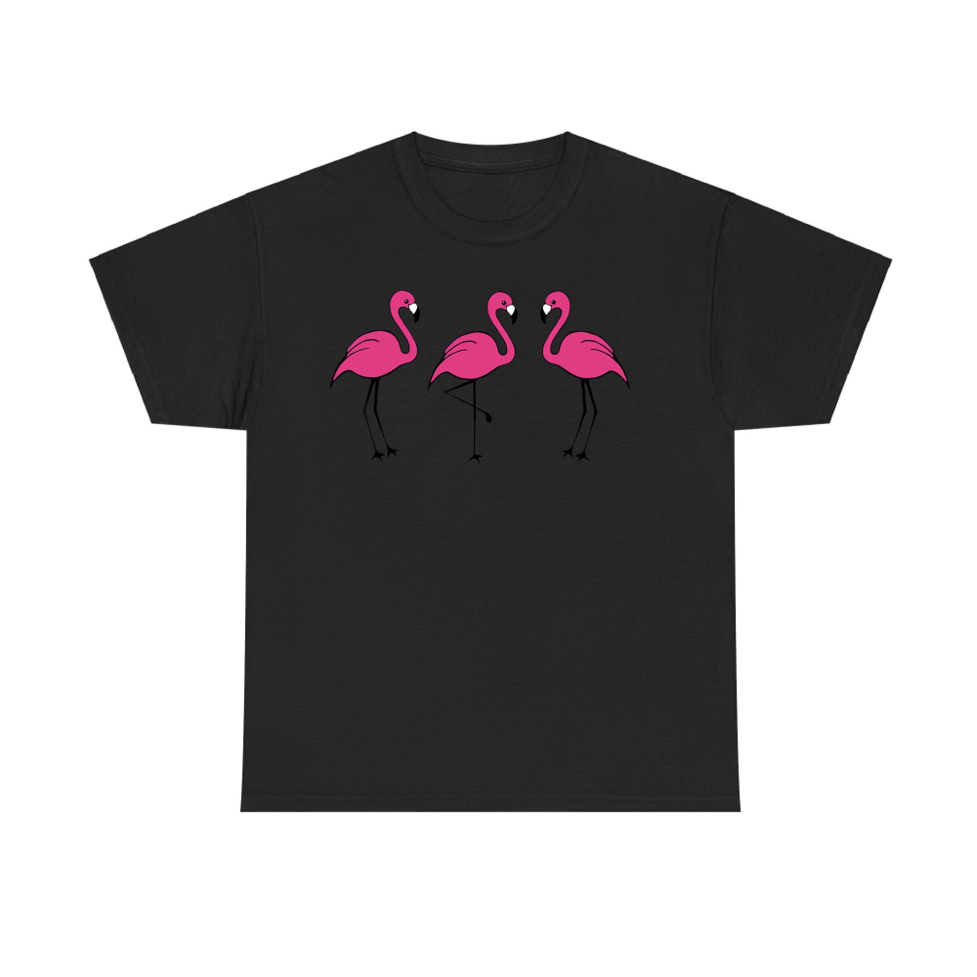 Stand Out Flamingo Quote Funny Motivational Pink Bird Design T-Shirt