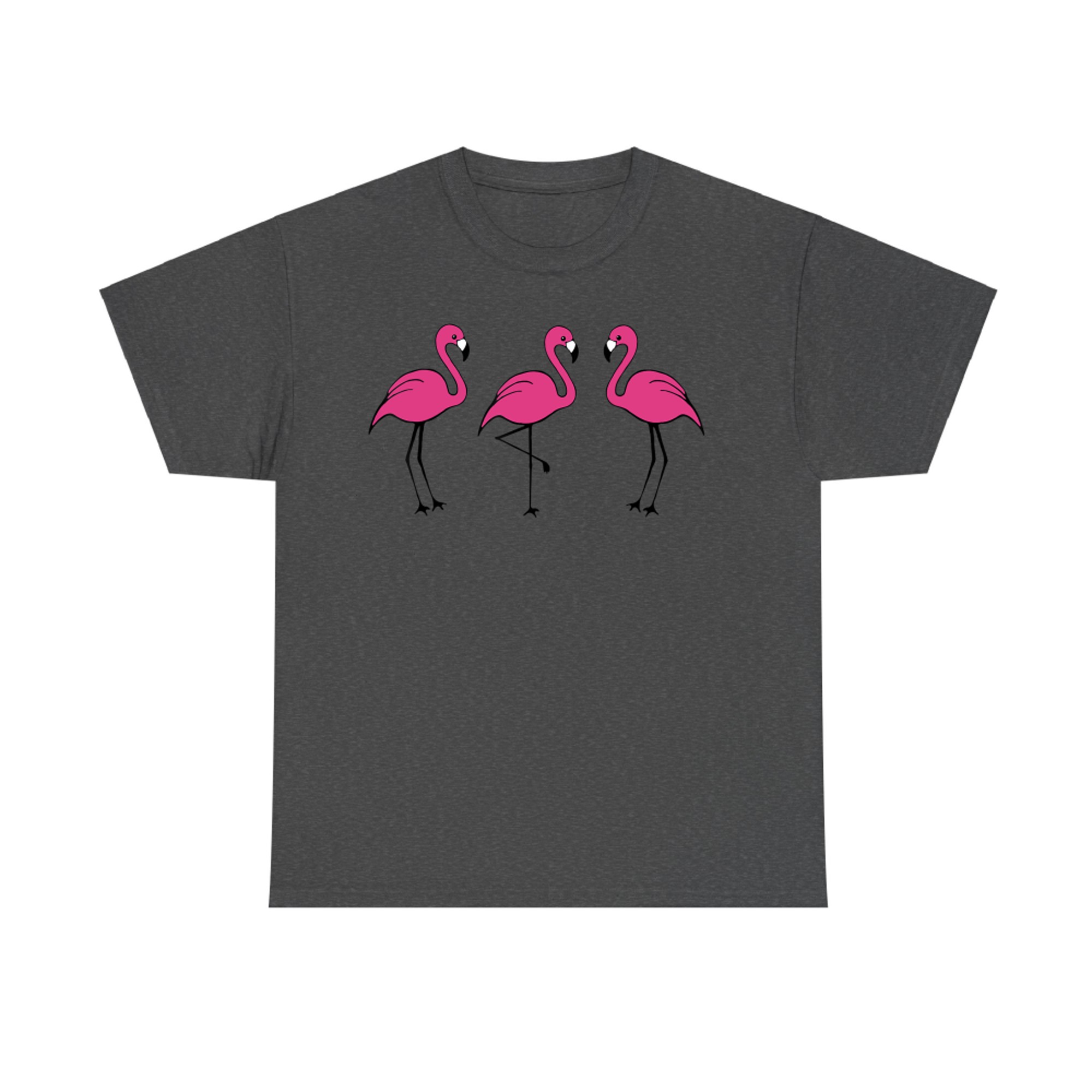 Stand Out Flamingo Quote Funny Motivational Pink Bird Design T-Shirt