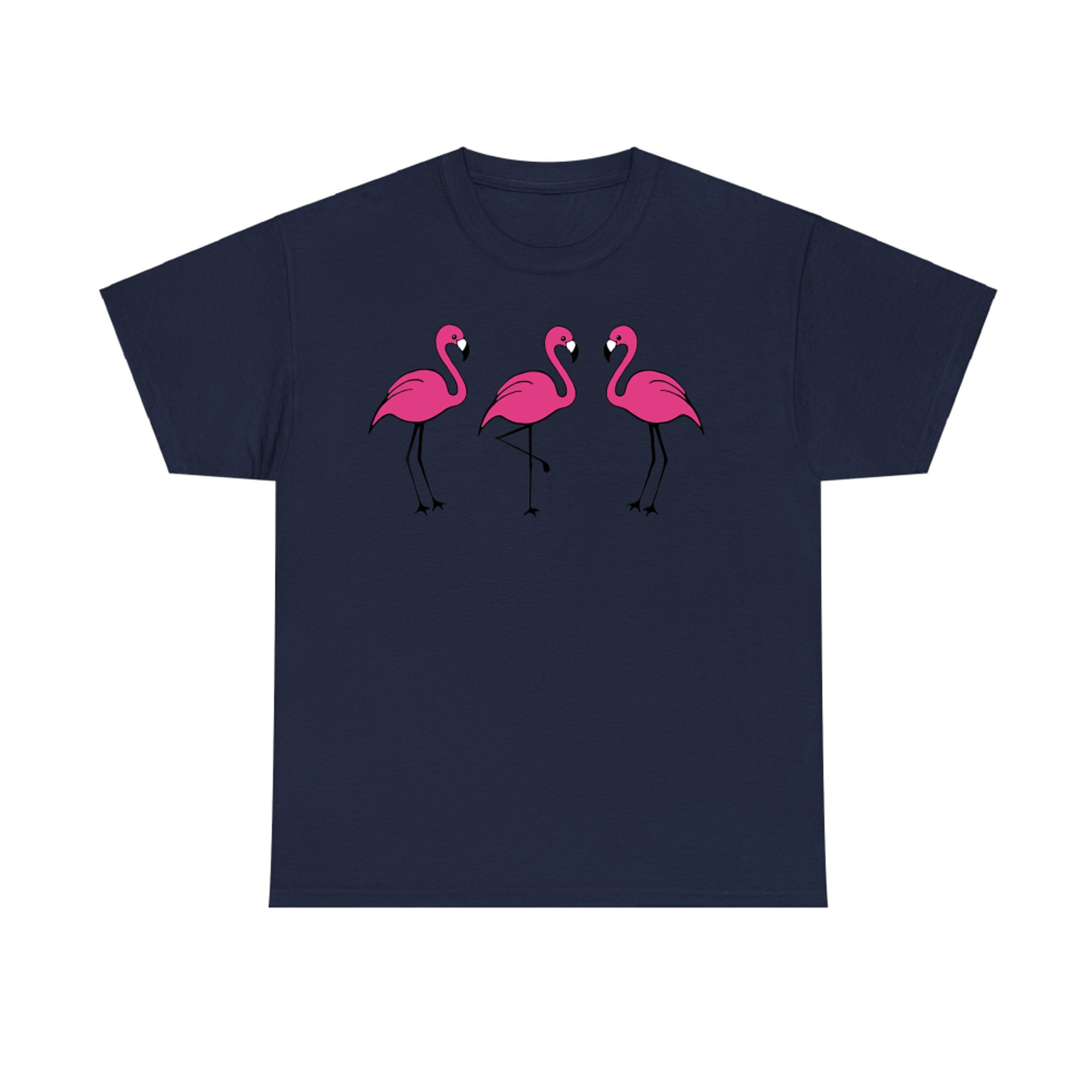 Stand Out Flamingo Quote Funny Motivational Pink Bird Design T-Shirt