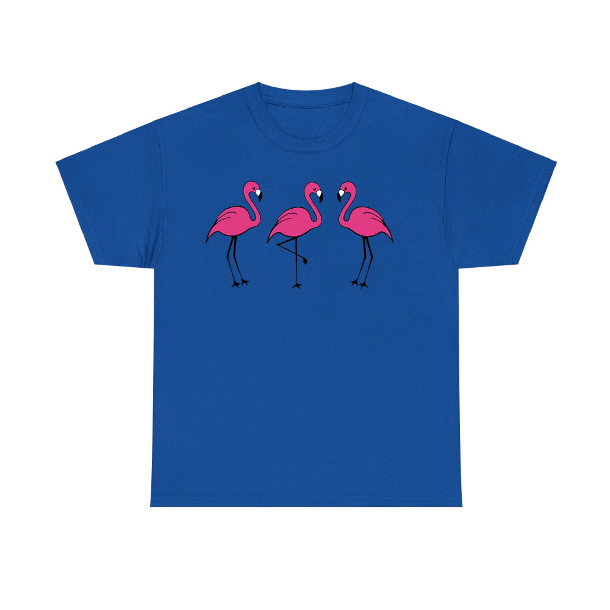 Stand Out Flamingo Quote Funny Motivational Pink Bird Design T-Shirt