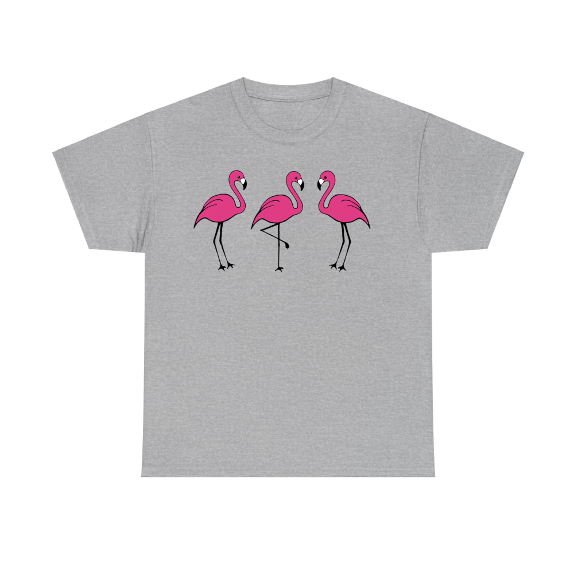 Stand Out Flamingo Quote Funny Motivational Pink Bird Design T-Shirt