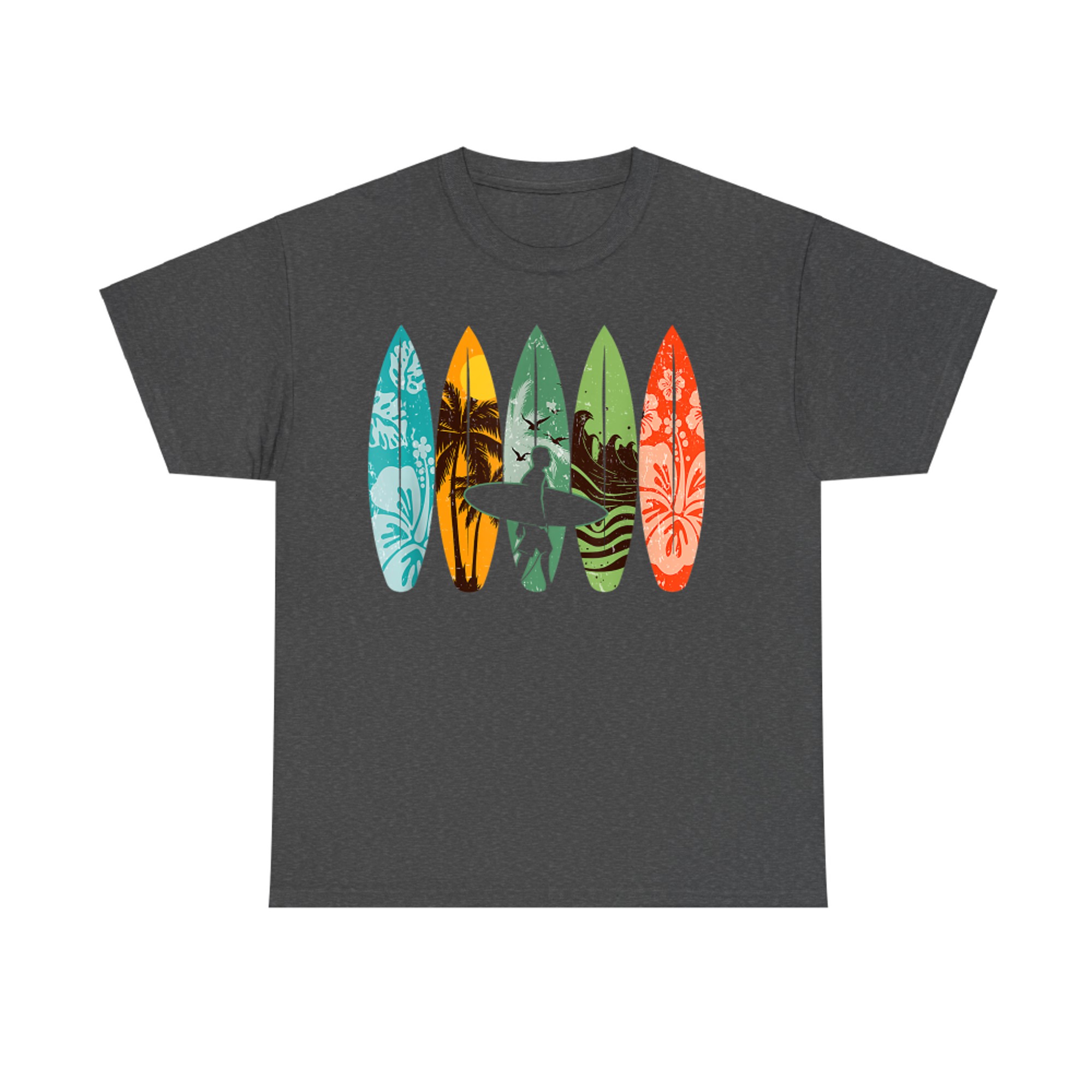 Surfboarder Hawaii Wave Surfing Surfboard Lover Beach Surfer T-Shirt